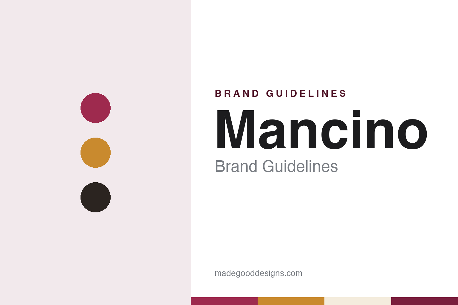 Mancino Brand Guidelines: A Bartender’s Piedmont Vermouth, Lucano-Owned Since 2021