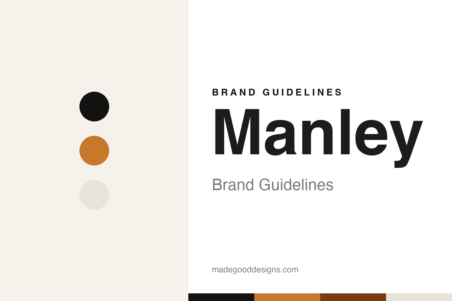 Manley Brand Guidelines: The Chino Tube-Gear Maker That Grew Out of VTL