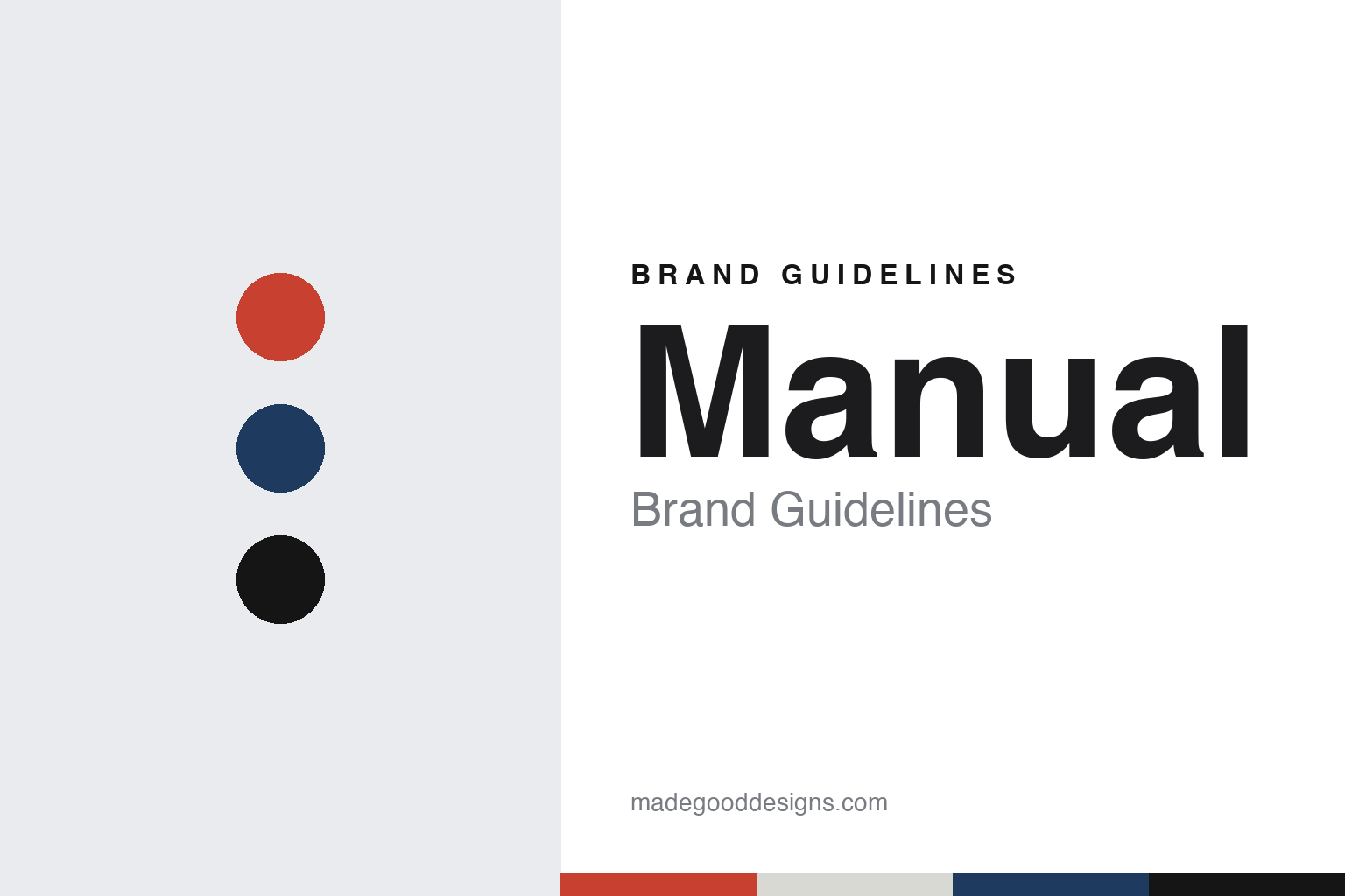 Manual brand guidelines — abstract colour discs and material texture (original homage; not a Manual product or logo)