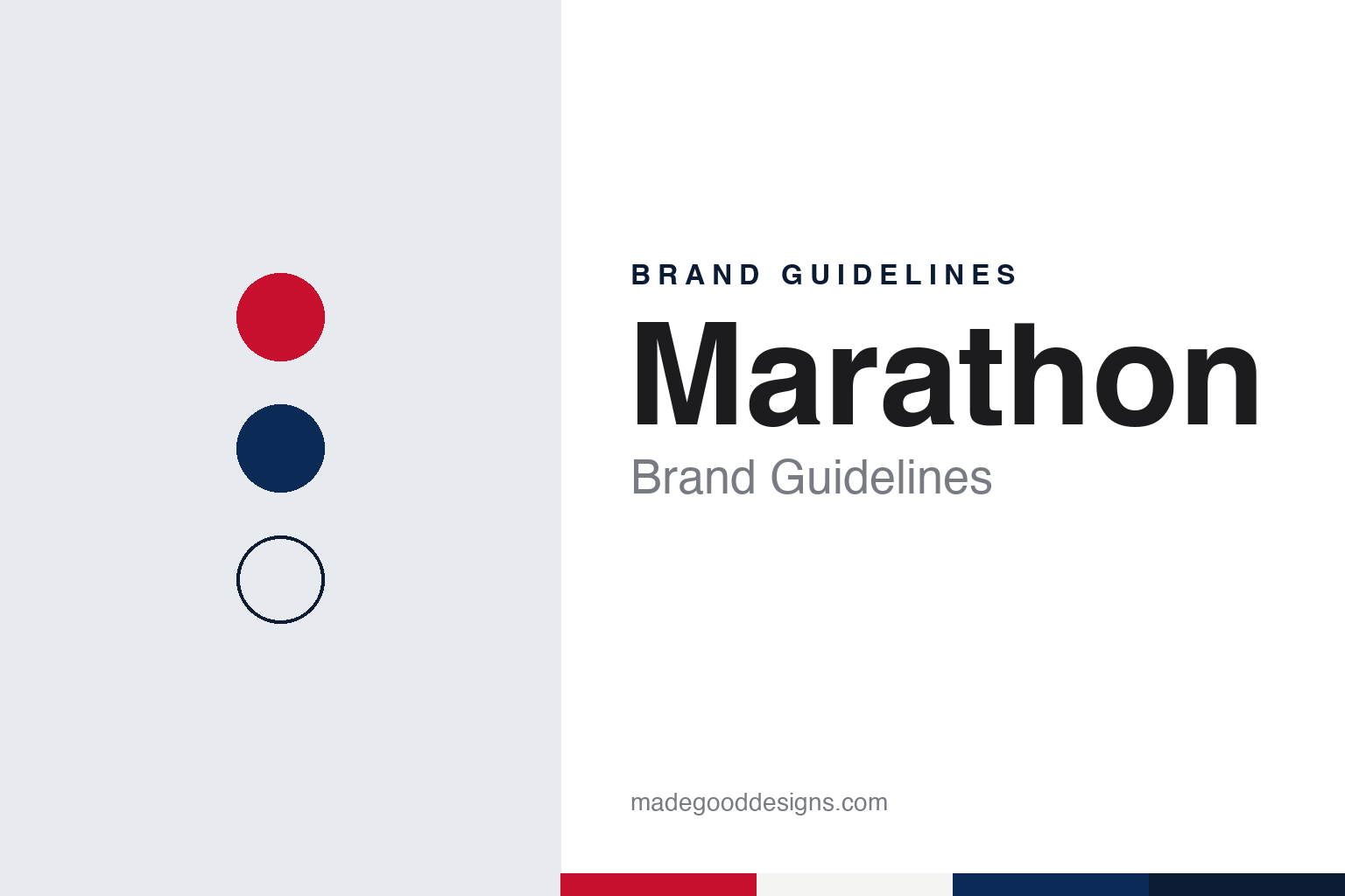Marathon Brand Guidelines: Ohio Oil’s Runner, the Hexagon M and Endurance