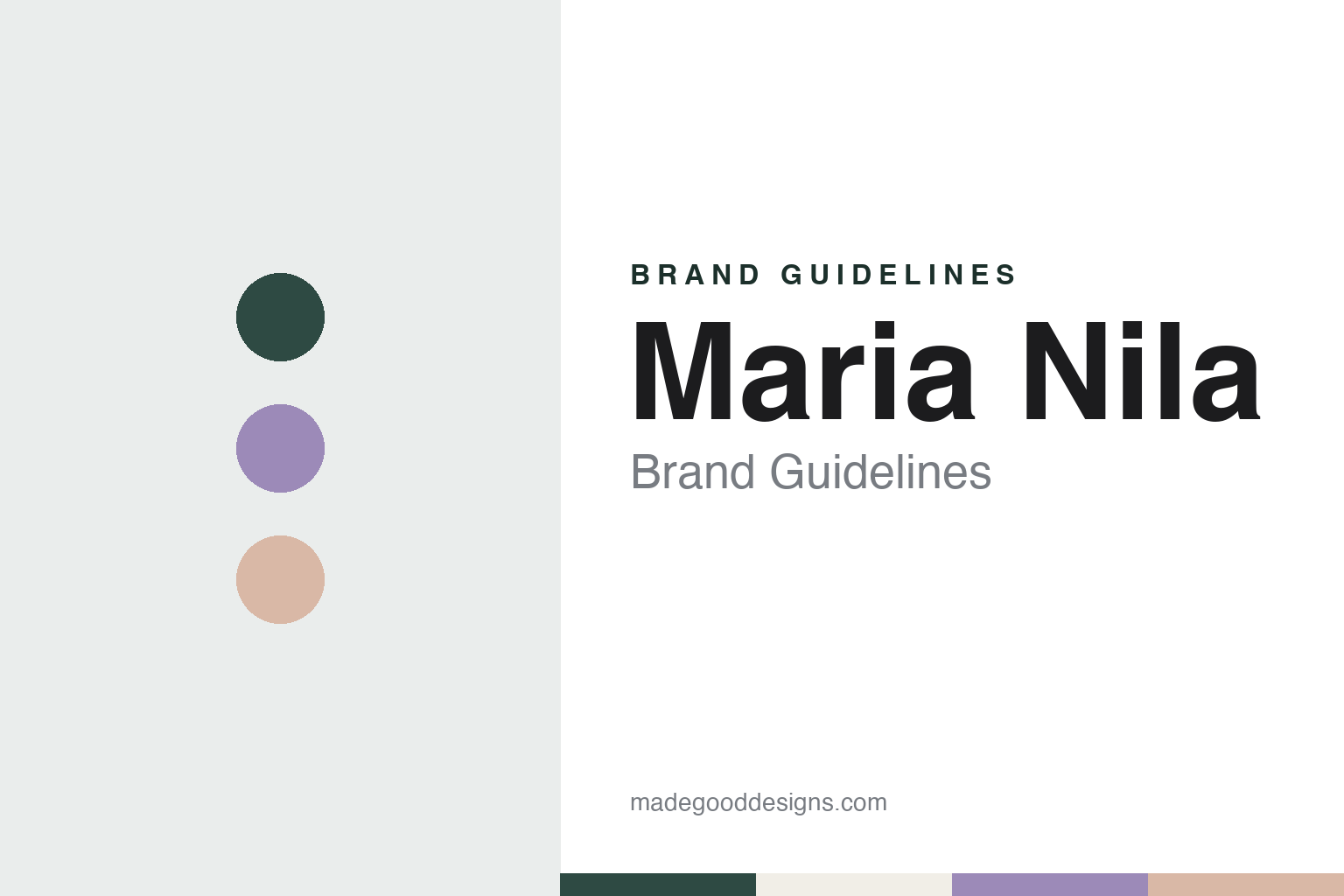 Maria Nila Brand Guidelines: The Family Haircare Brand From a Swedish Garage