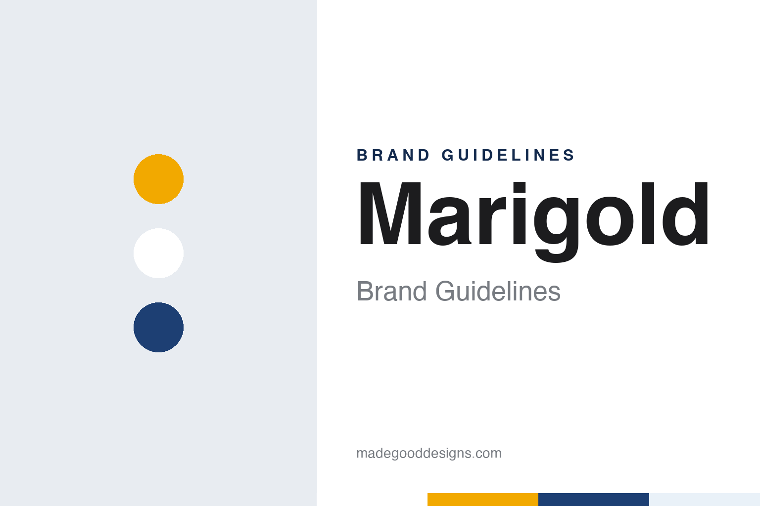 Marigold Brand Guidelines: The Singapore Dairy Brand of Malaysia Dairy Industries