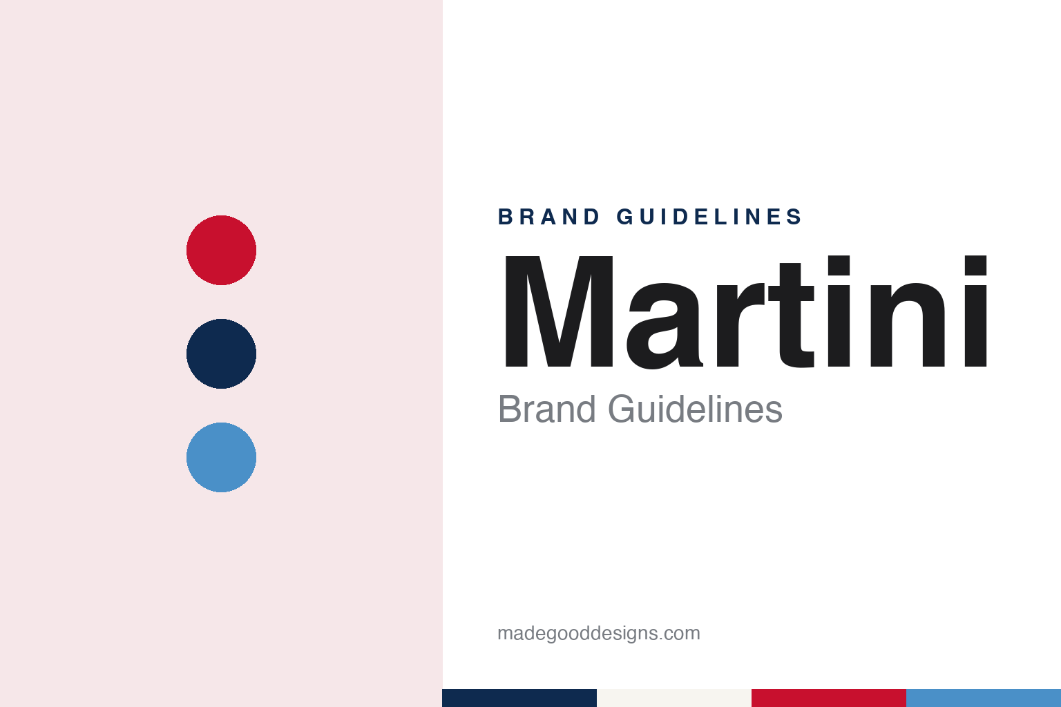 Martini Brand Guidelines: The Turin Vermouth of the Ball and Bar and the Racing Stripes