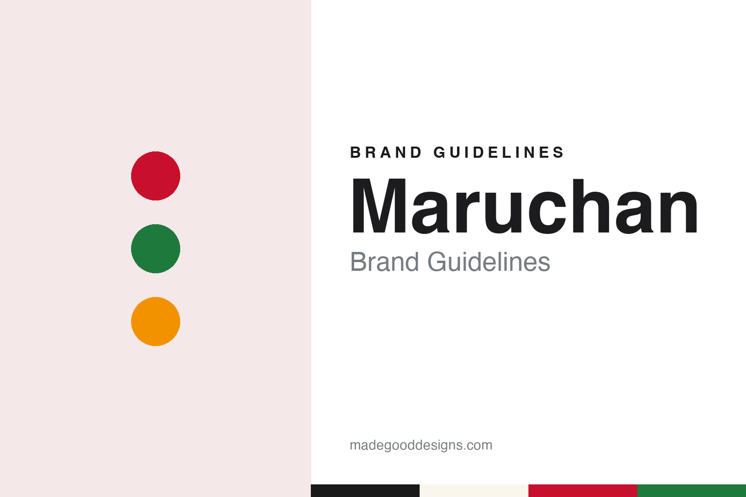 Maruchan Brand Guidelines: Toyo Suisan’s Round-Faced Noodle Brand From Tsukiji to Irvine