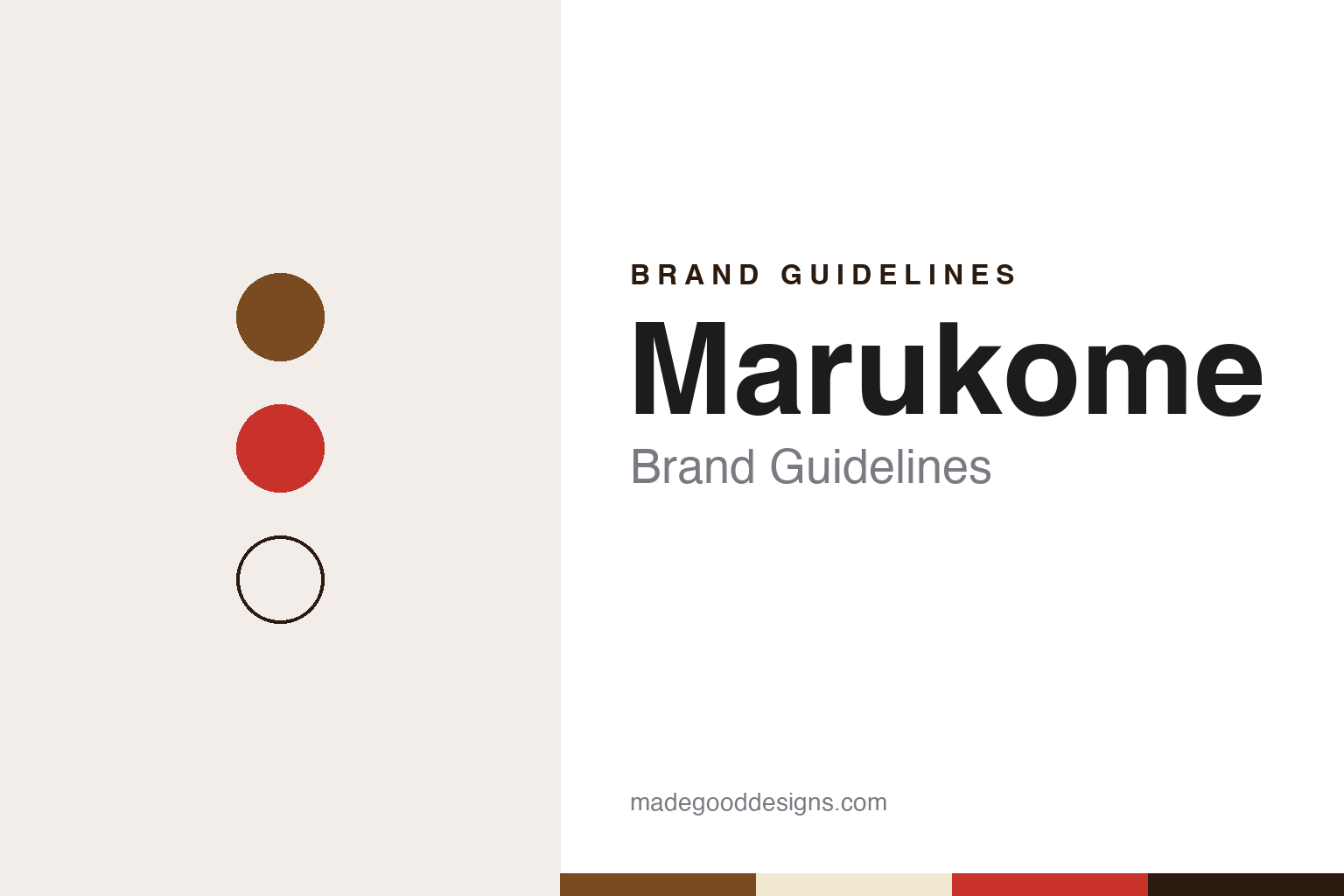 Marukome Brand Guidelines: The 1854 Nagano Miso House and Its Shaven-Headed Boy
