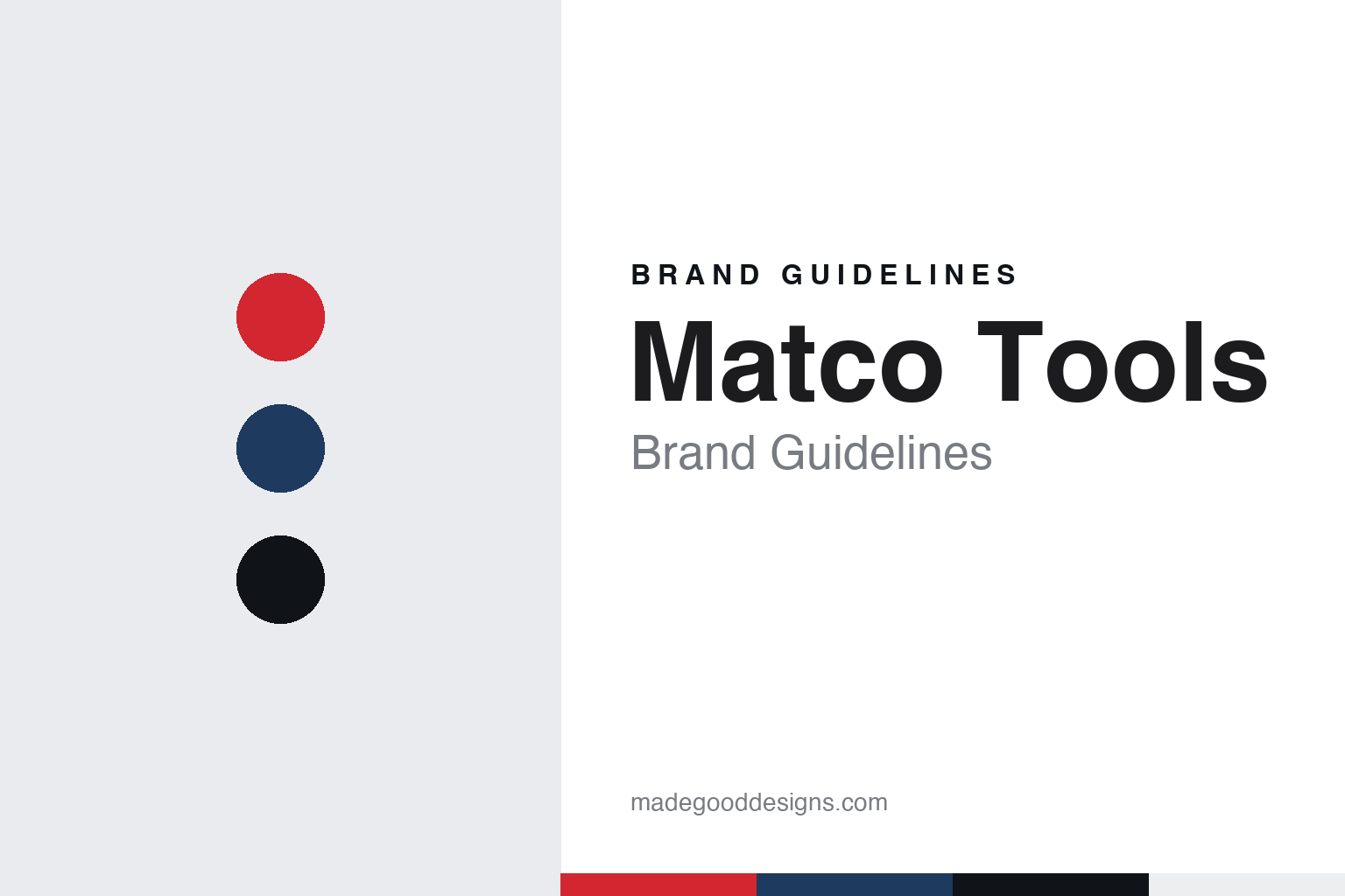 Matco Tools brand guidelines — abstract colour discs and material texture (original homage; not a Matco Tools product or logo)