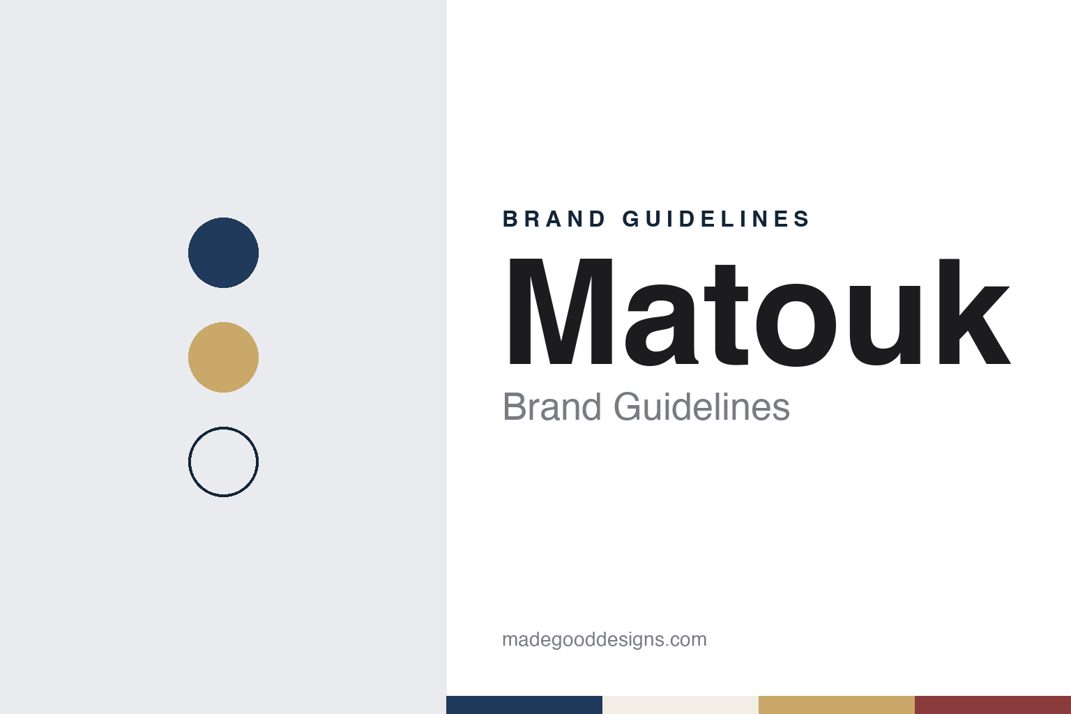 Matouk Brand Guidelines: From Damascus to Fall River