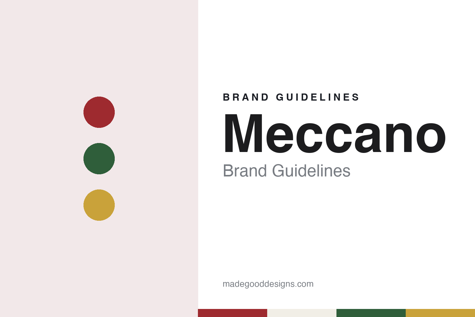 Meccano brand guidelines — abstract colour discs and material texture (original homage; not a Meccano product or logo)