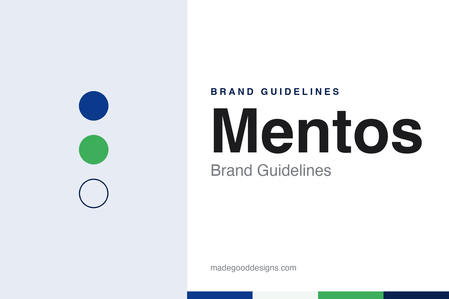 Mentos brand guidelines — abstract colour discs and material texture (original homage; not a Mentos product or logo)