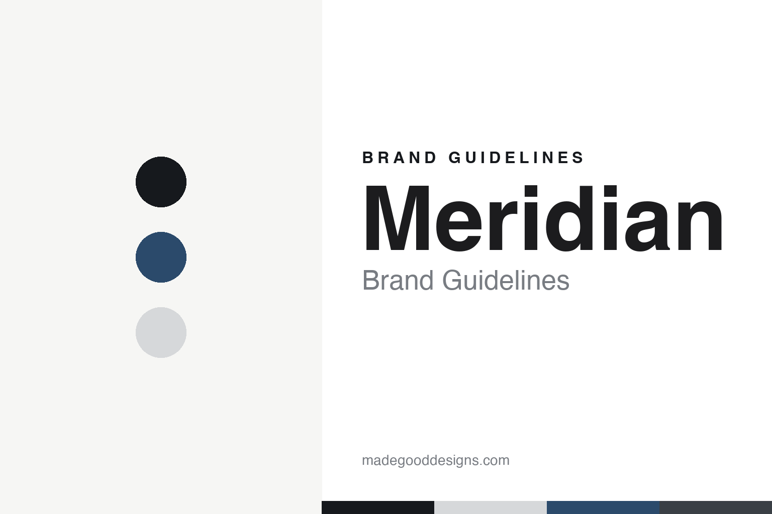 Meridian Brand Guidelines: The Huntingdon Maker of Active Speakers, MLP and MQA