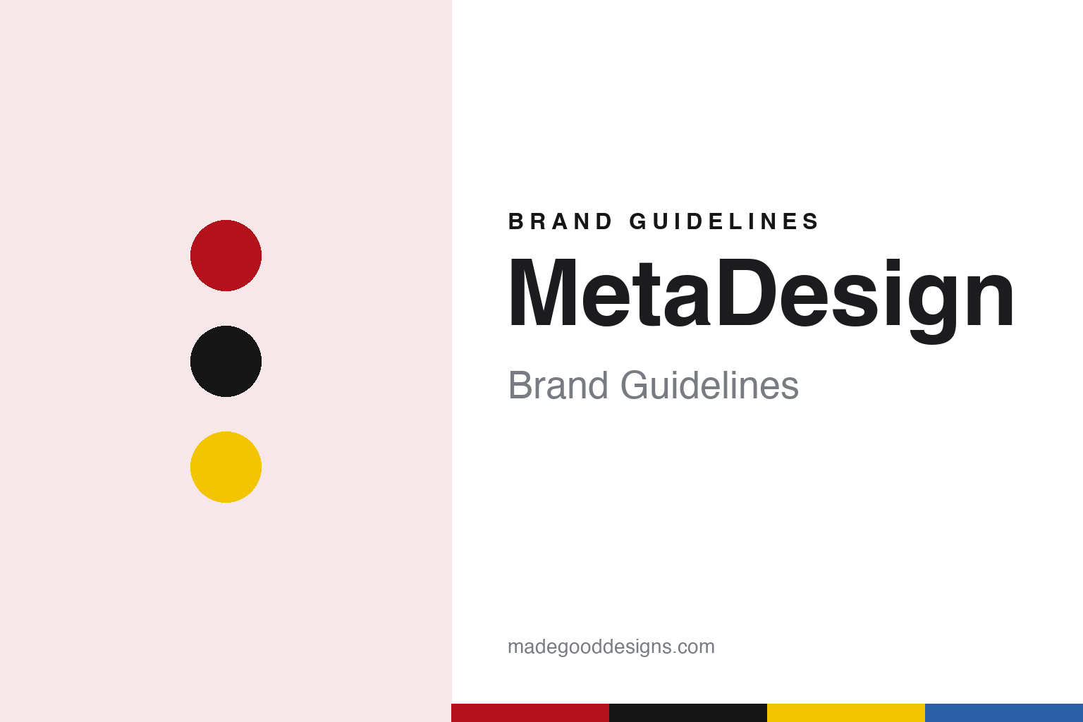 MetaDesign Brand Guidelines: Berlin in 1979, BVG Wayfinding and Publicis Since 2013
