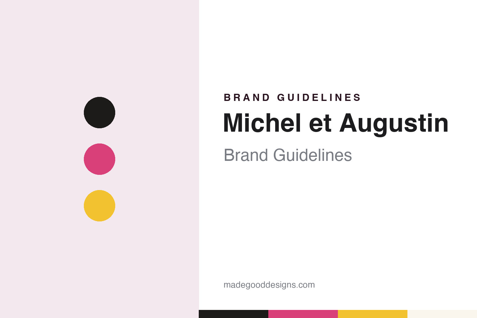 Michel et Augustin Brand Guidelines: The Paris Sablé Start-up That Became a Ferrero Brand