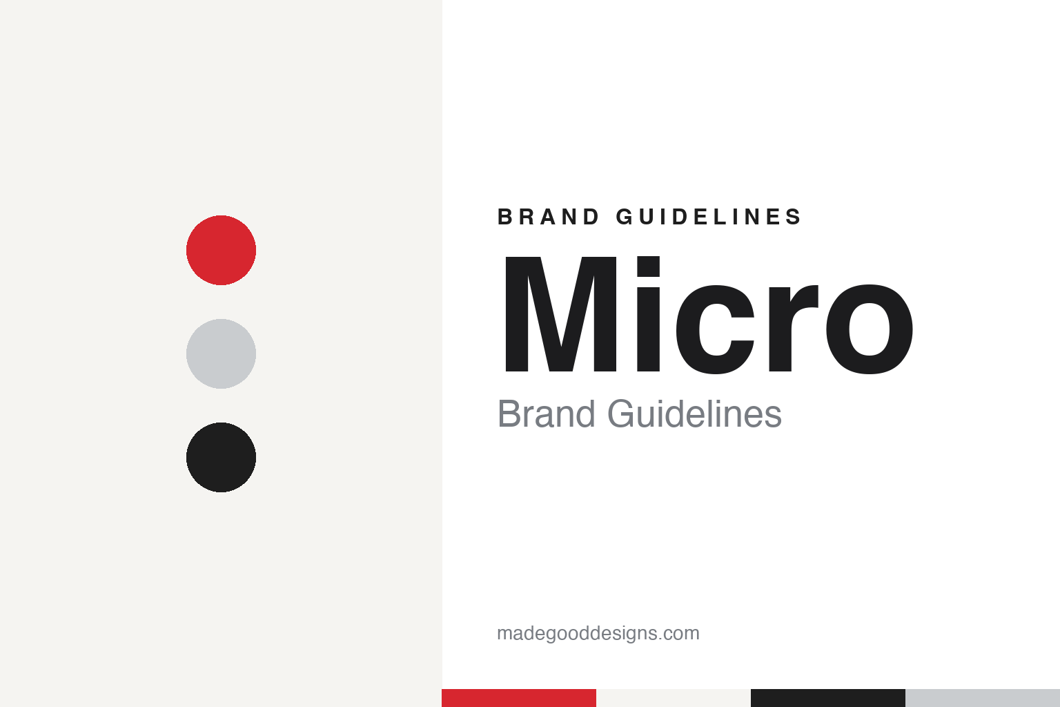 Micro Brand Guidelines: The Folding Kick Scooter from Küsnacht