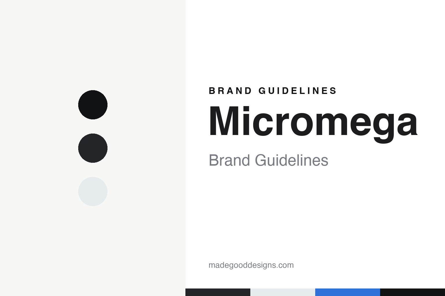Micromega Brand Guidelines: The French CD Pioneer Rescued in 2007 and Bought by La Boite Concept
