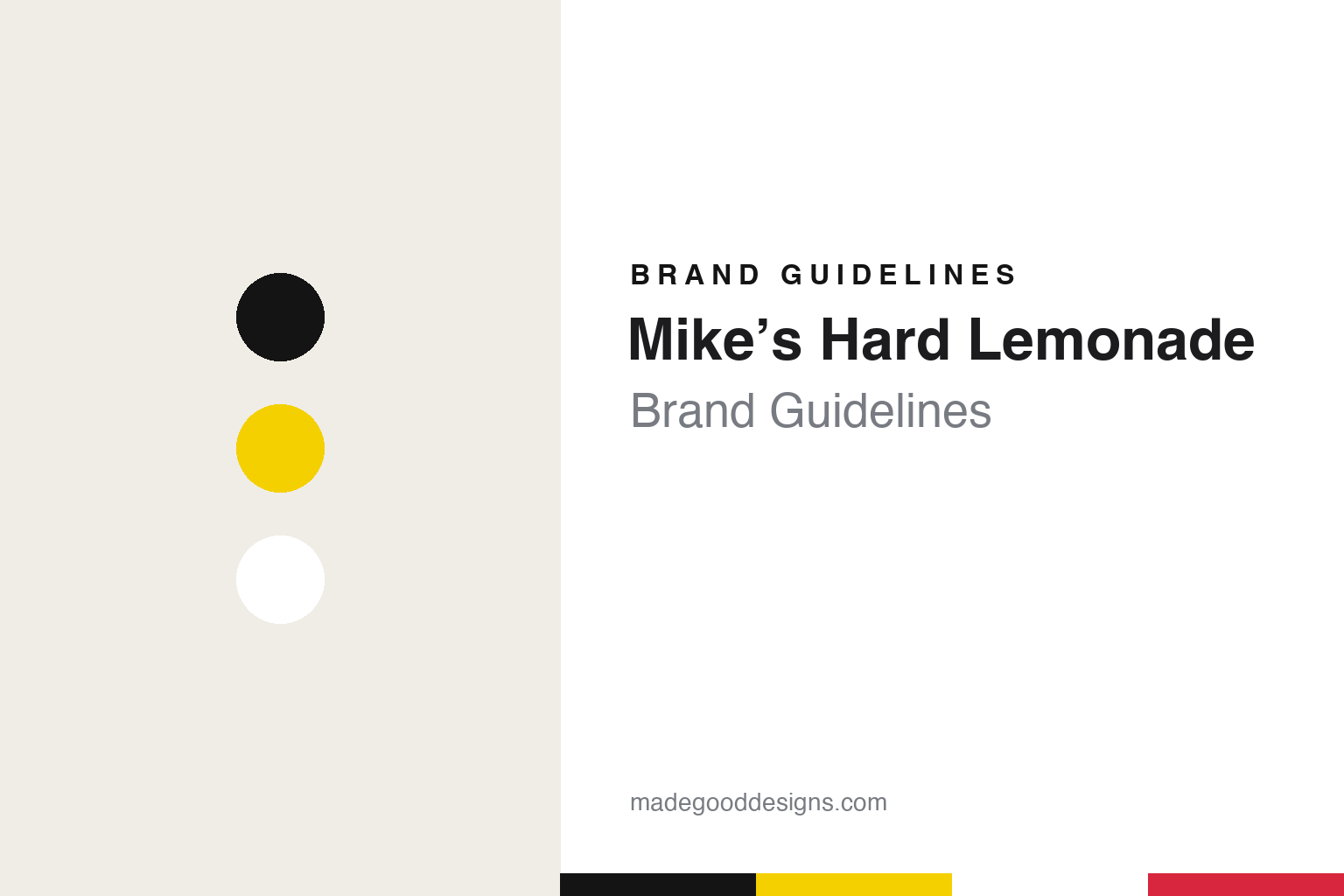 Mike’s Hard Lemonade Brand Guidelines: Anthony von Mandl’s Lemonade That Opened the Flavoured Malt Shelf