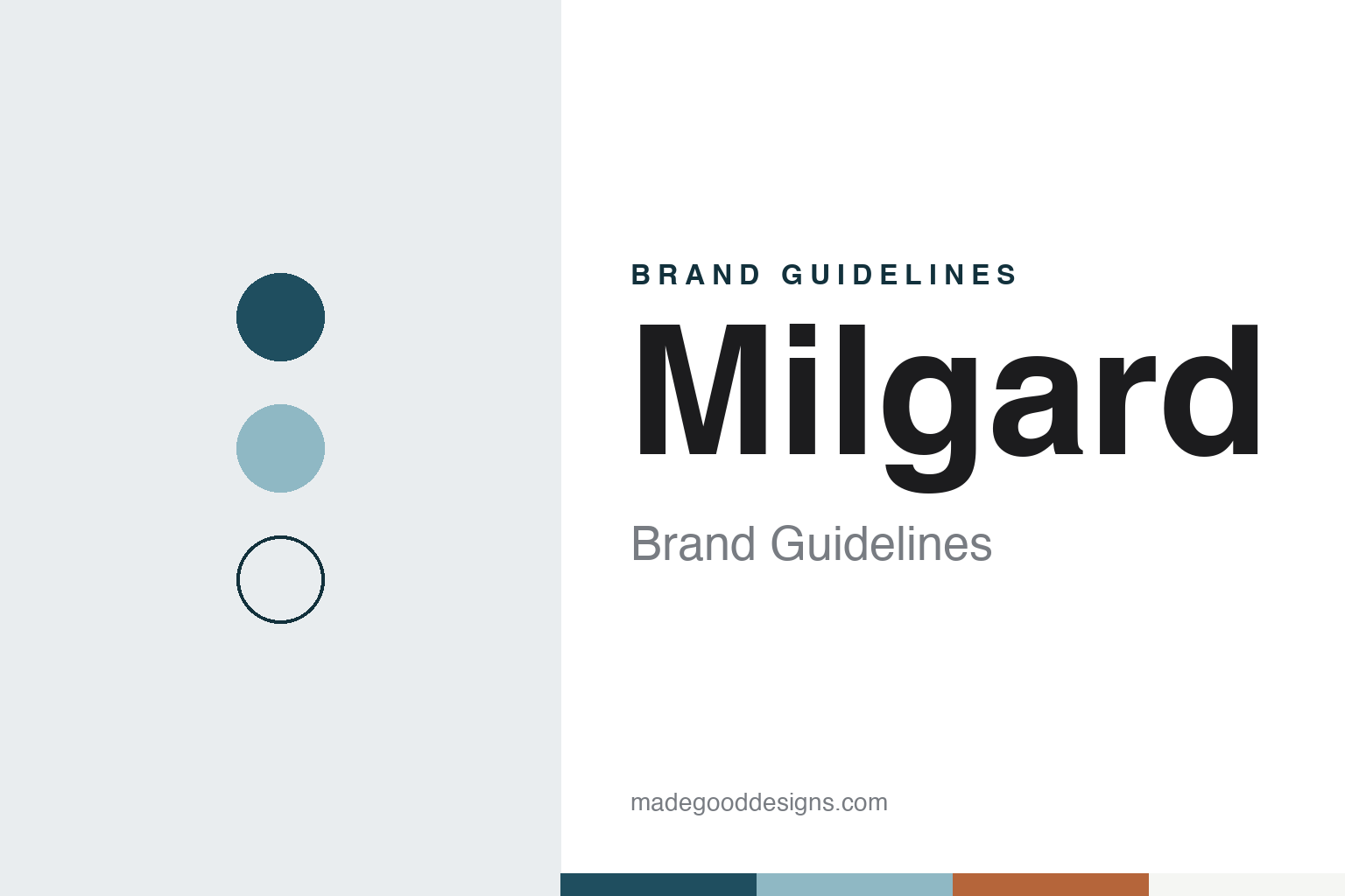 Milgard Brand Guidelines: A Tacoma Glass Shop of 1958