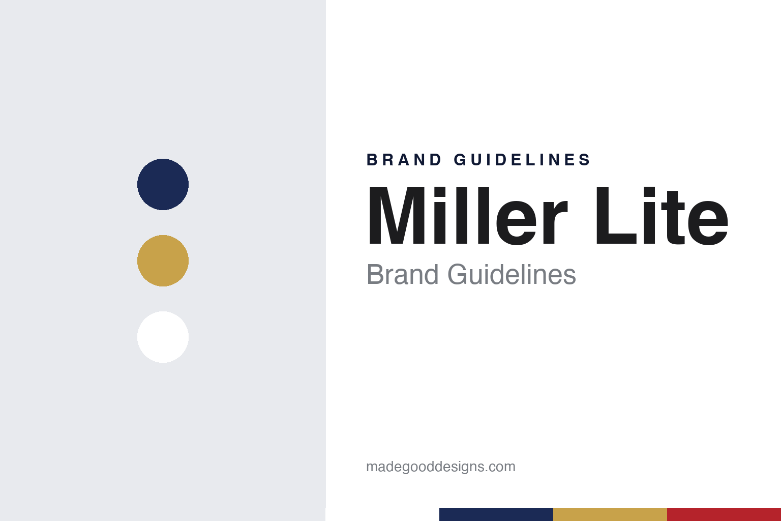 Miller Lite Brand Guidelines: The Chicago Recipe Milwaukee Turned Into a Category