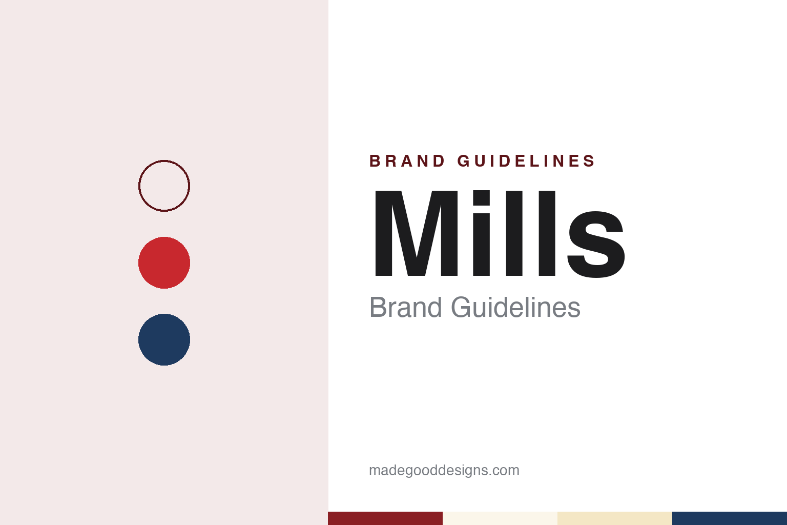 Mills Brand Guidelines: The Oslo Mayonnaise House Still Owned by the Heje Family
