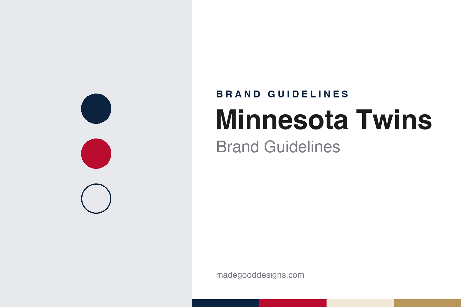 Minnesota Twins Brand Guidelines: A Twin Cities Name, a TC Cap and Minnie & Paul