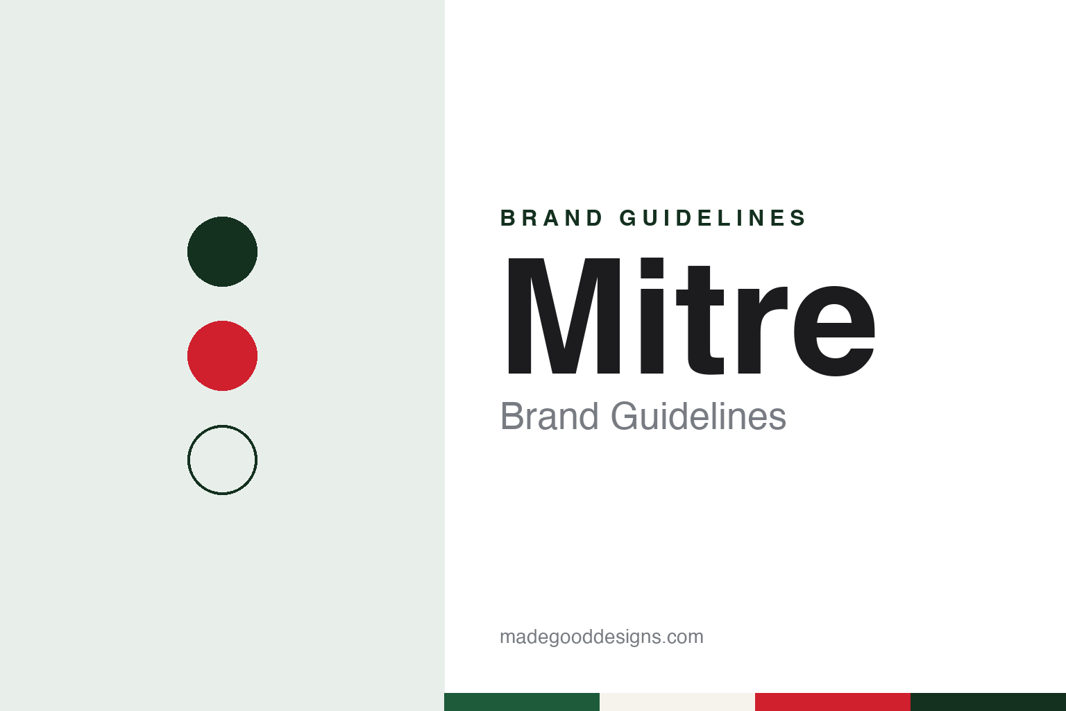 Mitre brand guidelines — abstract colour discs and material texture (original homage; not a Mitre product or logo)