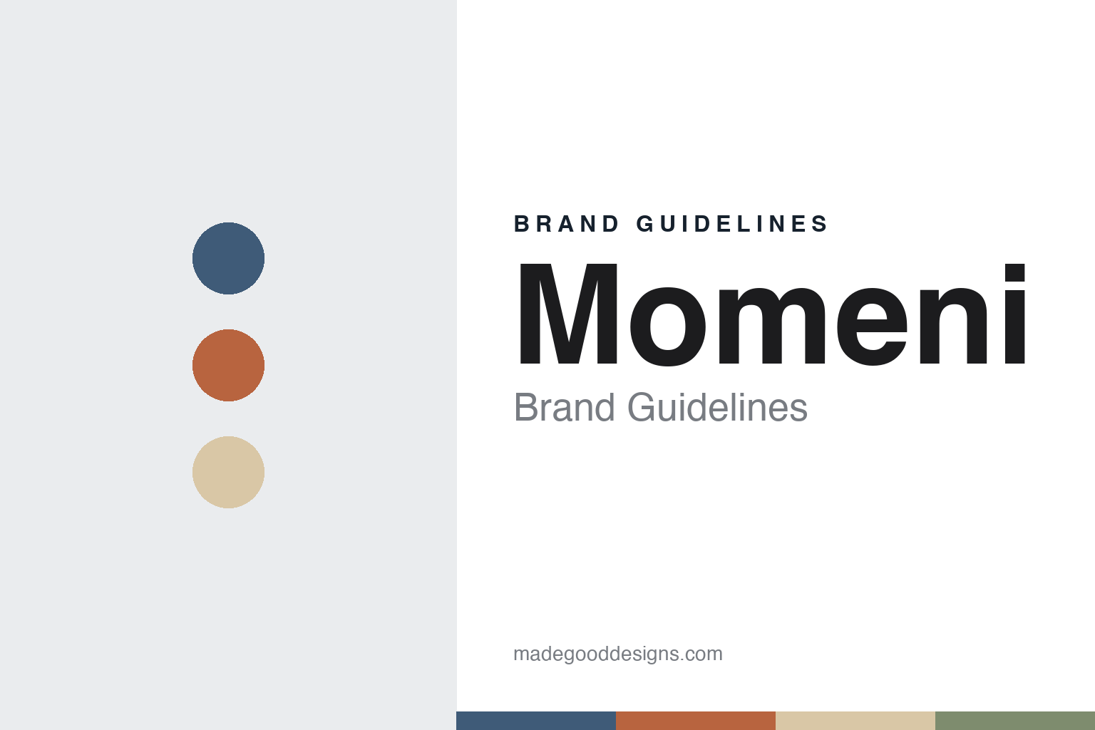 Momeni Brand Guidelines: Persian Rug Importer, New York 1975