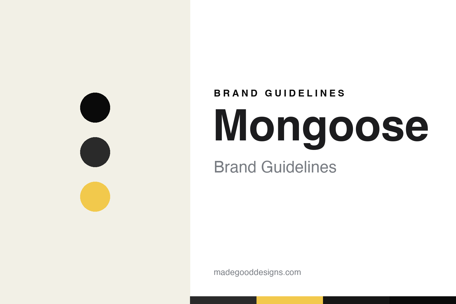 Mongoose Brand Guidelines: The Short Blade That Shocked a Season