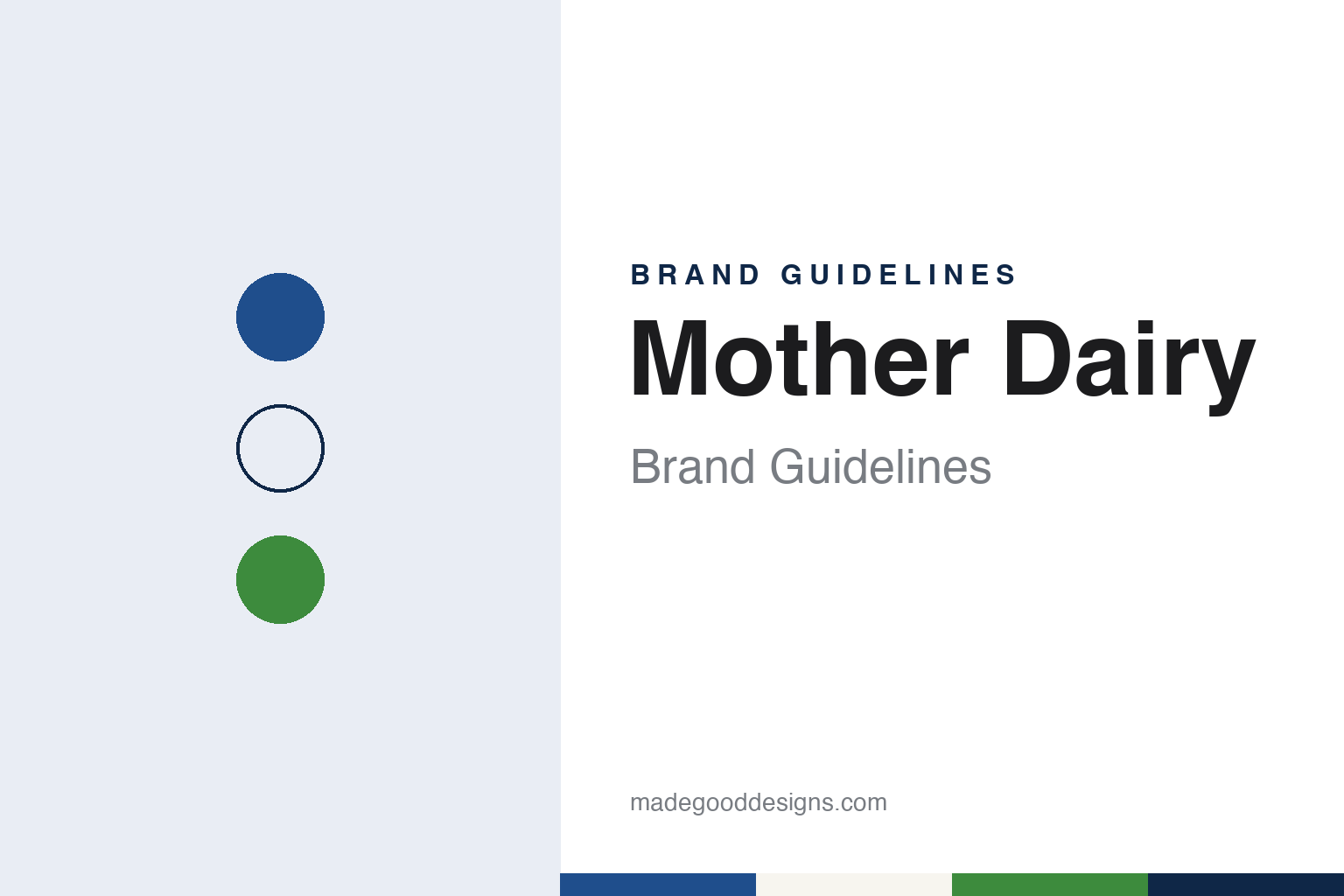Mother Dairy Brand Guidelines: The NDDB Dairy Commissioned in Delhi Under Operation Flood in 1974