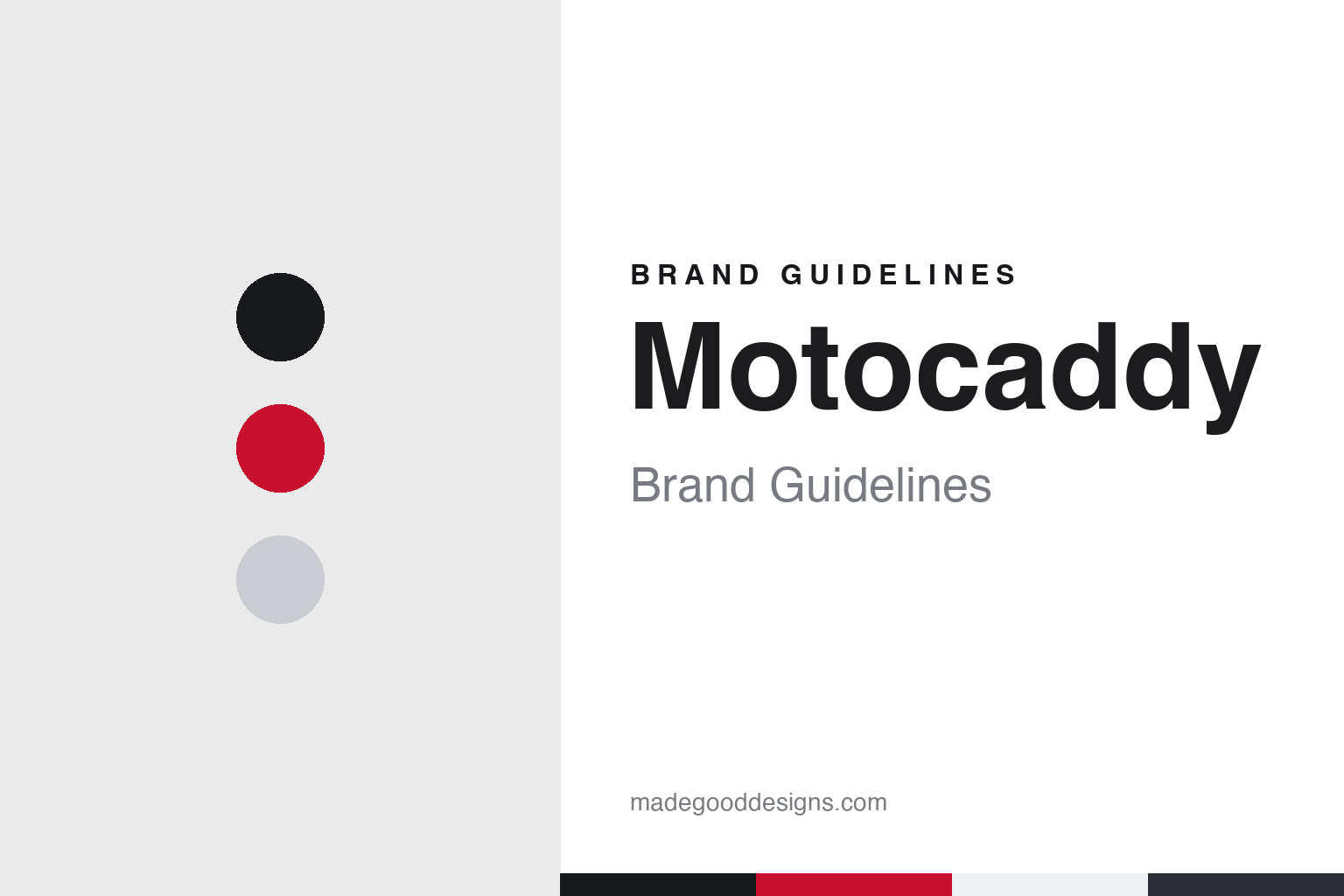 Motocaddy Brand Guidelines: Hertfordshire’s Electric Trolley, Formed 2004