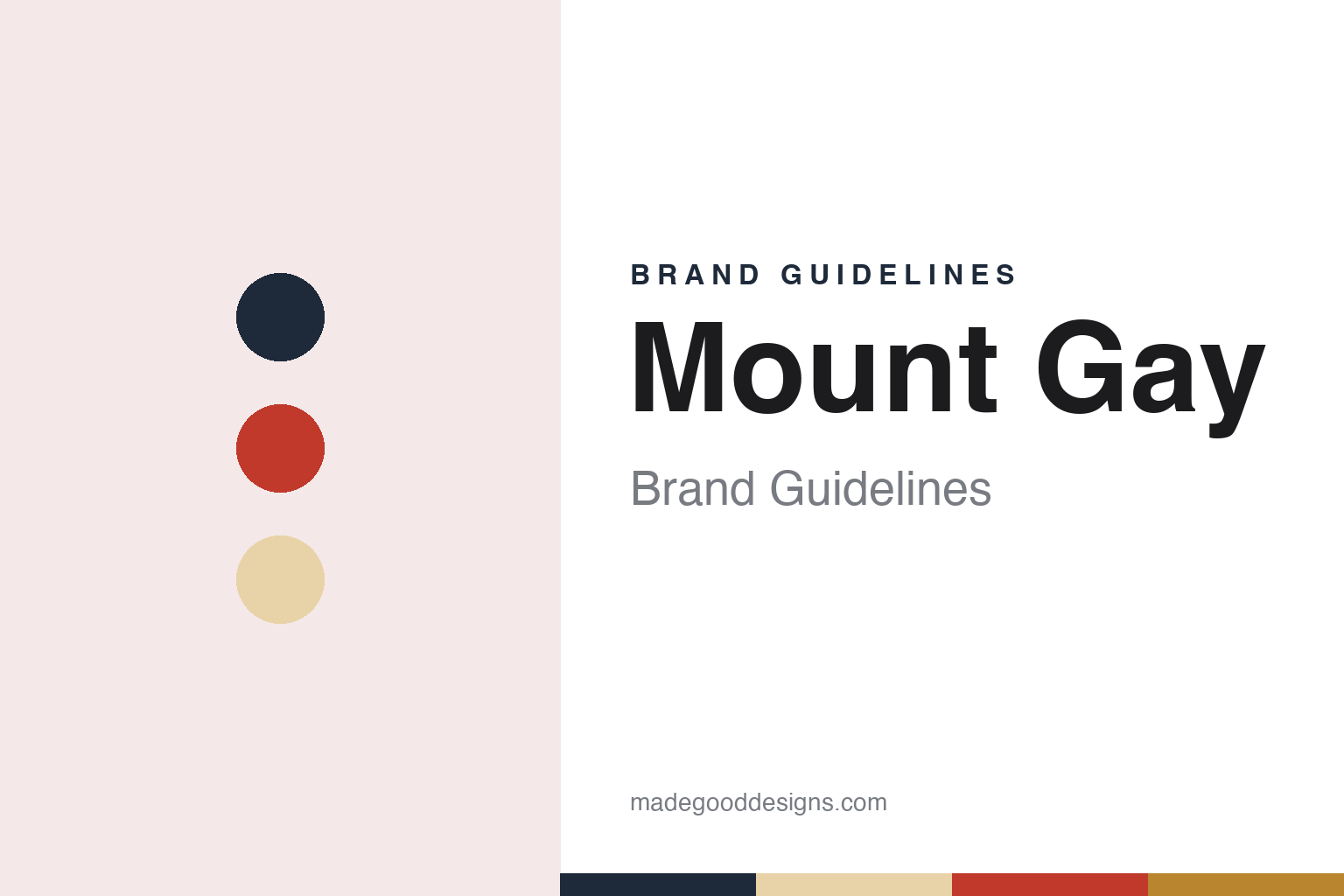 Mount Gay Brand Guidelines: The Barbados Rum With a 1703 Deed