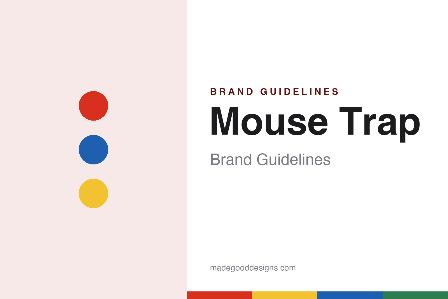 Mouse Trap Brand Guidelines: Marvin Glass, Ideal’s 1963 Game & the Lettered Box