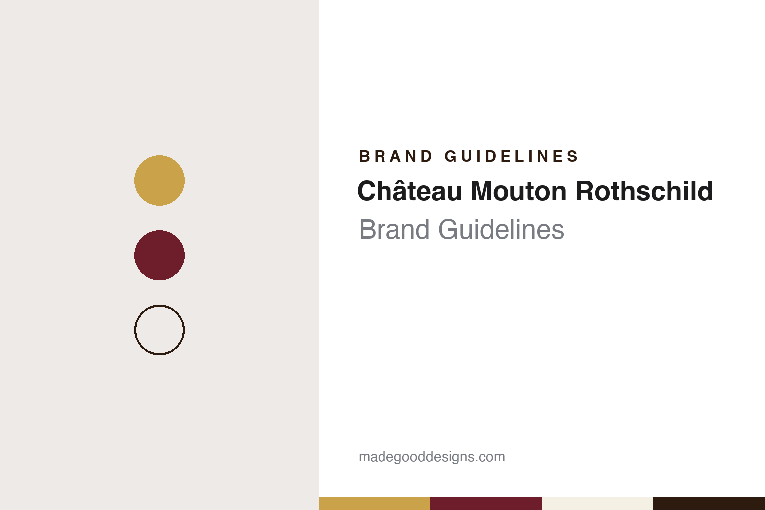 Château Mouton Rothschild Brand Guidelines: The Pauillac First Growth With an Artist on Every Label