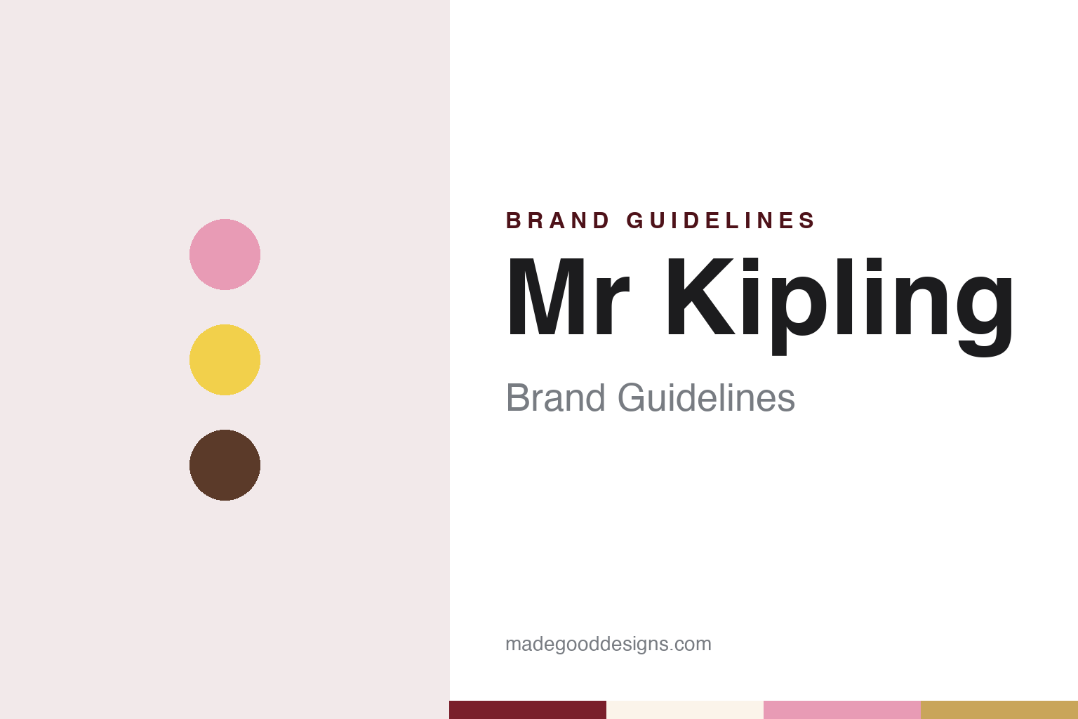 Mr Kipling Brand Guidelines: The Invented Baker Behind “Exceedingly Good Cakes”