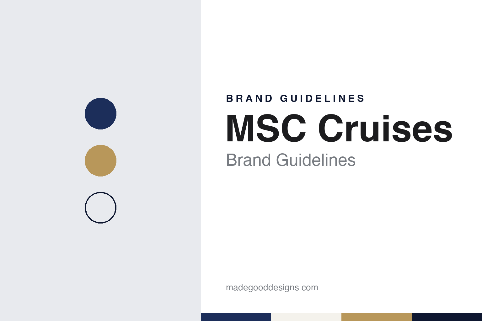 MSC Cruises Brand Guidelines: From StarLauro to the Compass