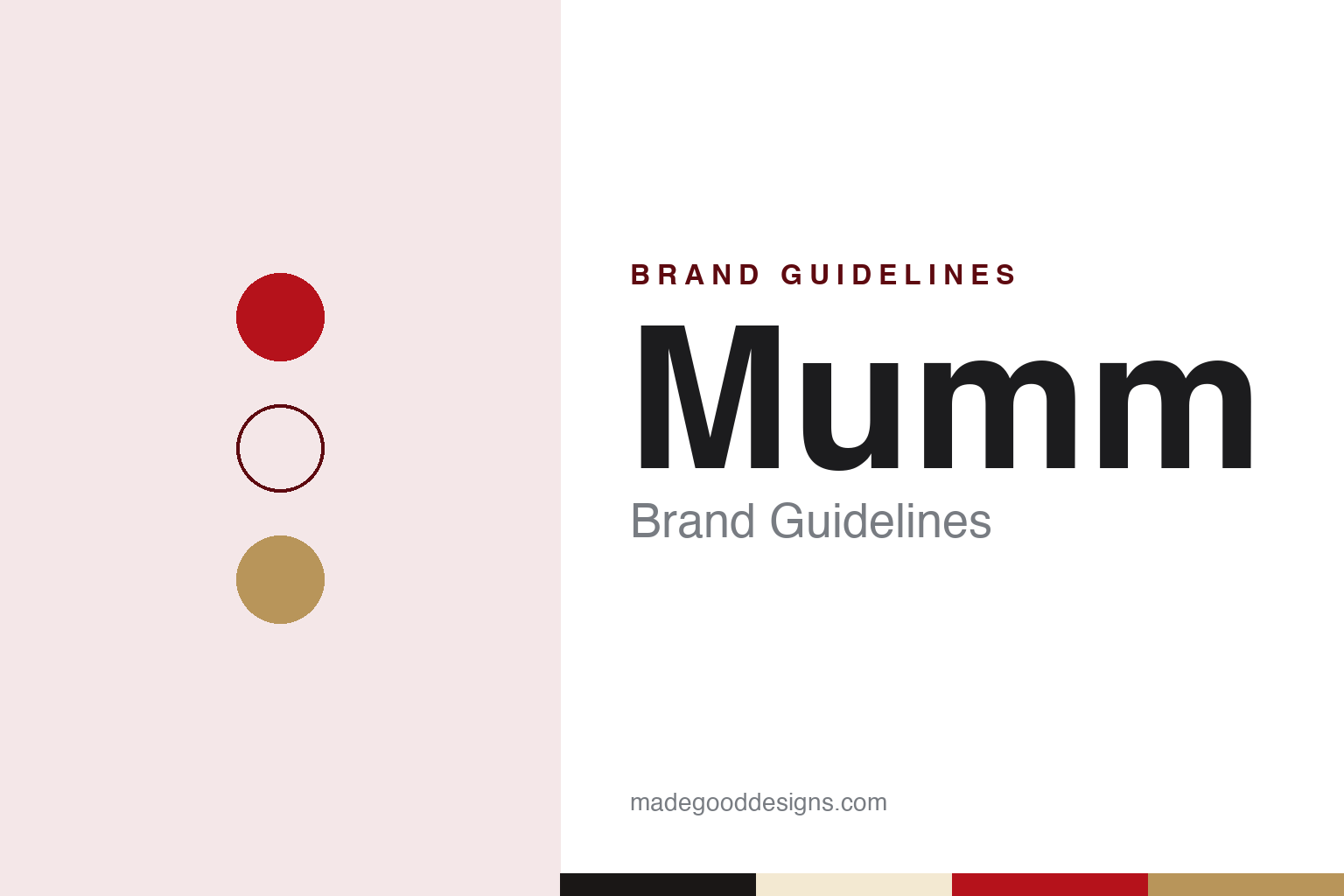 Mumm Brand Guidelines: The Reims Champagne House of the Red Ribbon