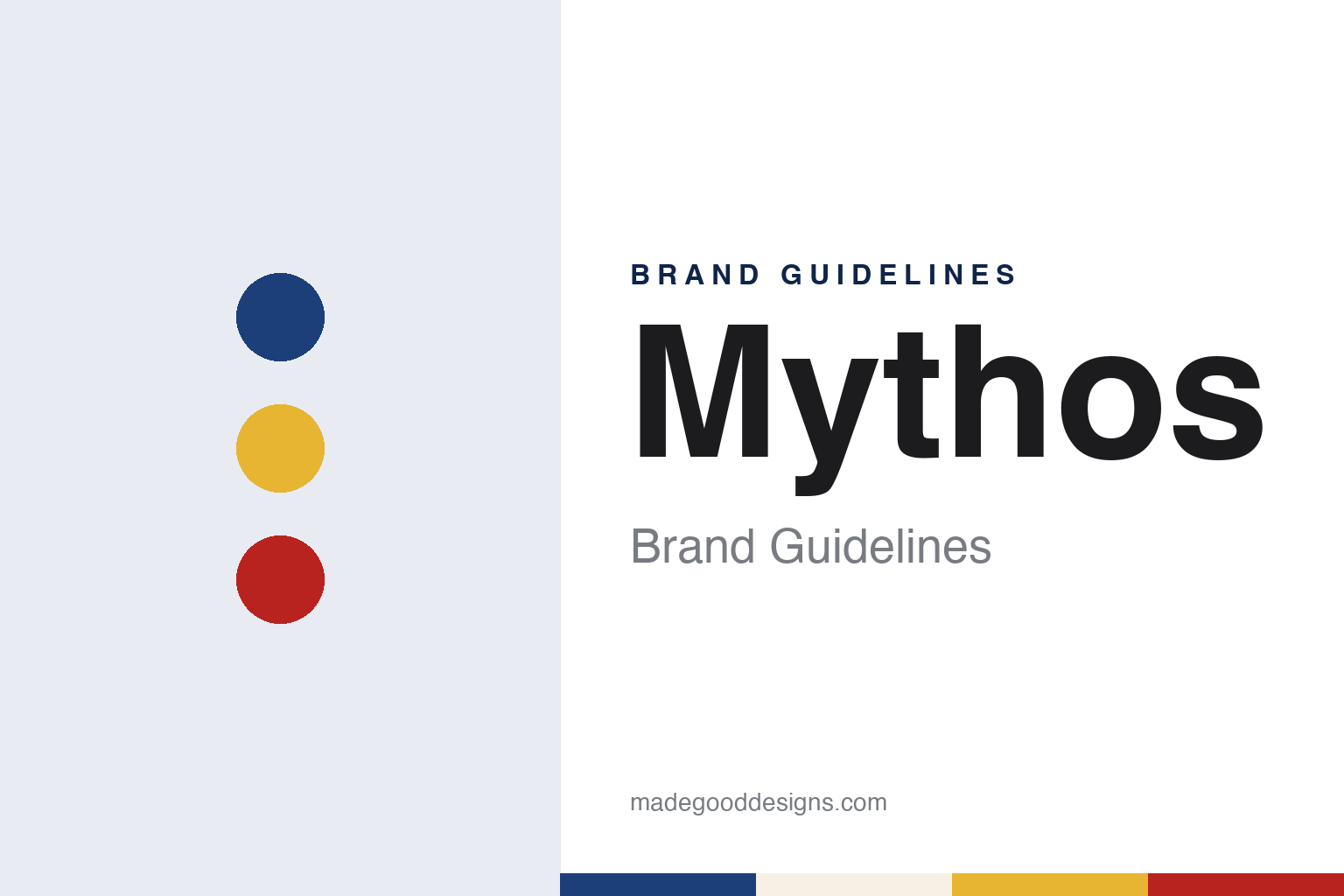 Mythos Brand Guidelines: The 1997 Greek Lager With a Redrawn Unicorn