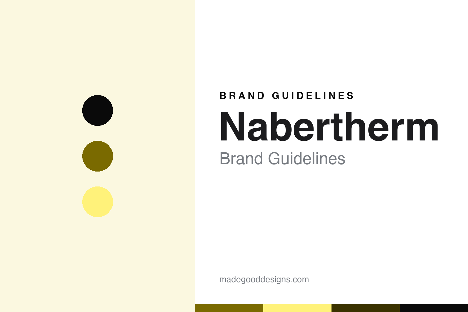 Nabertherm Brand Guidelines: A Potter’s Kiln Maker Turned Industrial