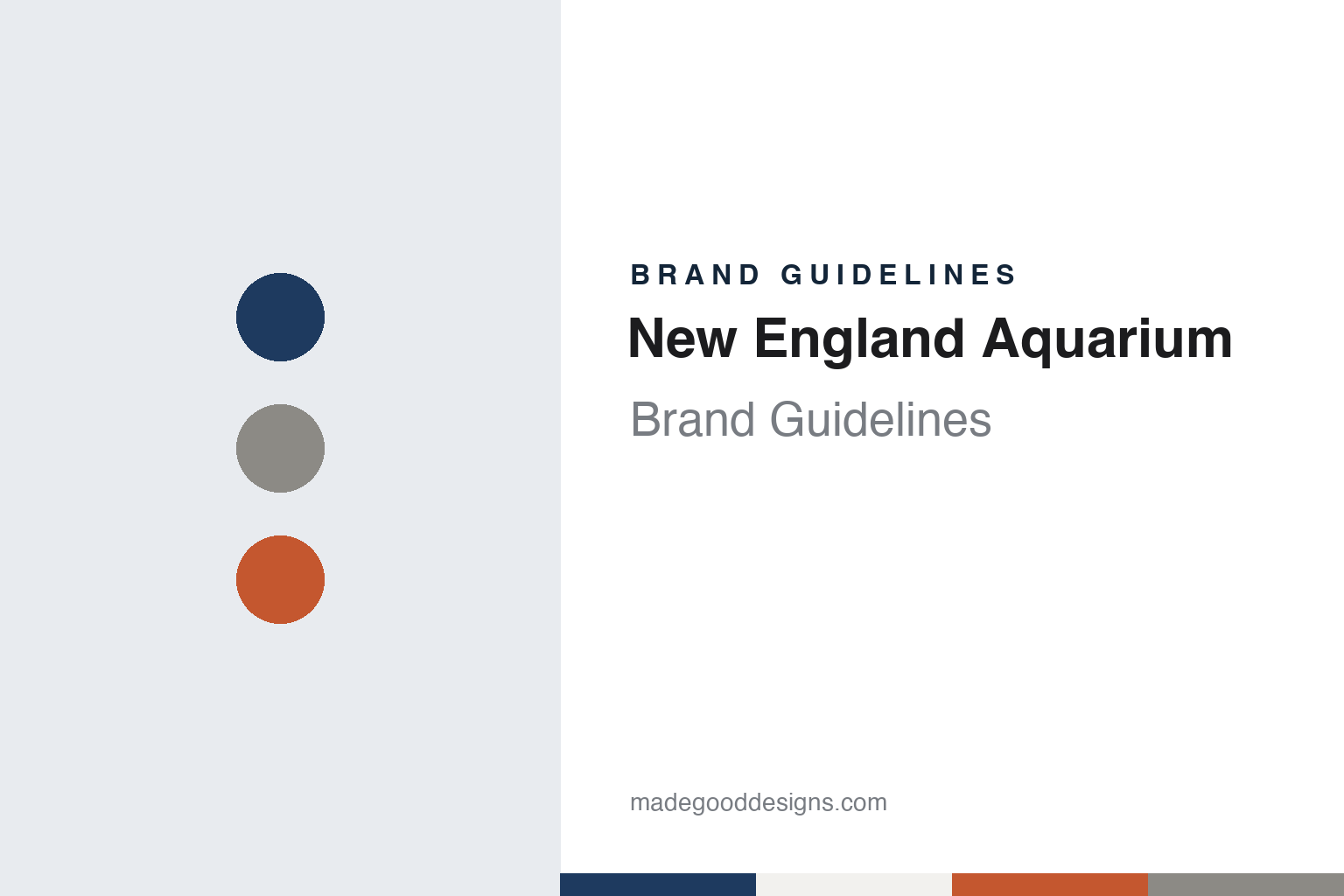 New England Aquarium Brand Guidelines: A 1969 Concrete Aquarium and a Spiral Round One Tank