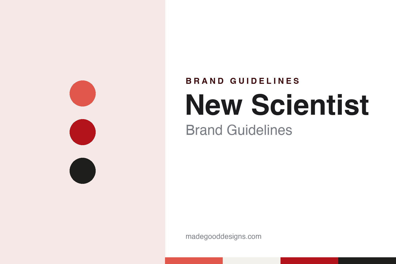 New Scientist Brand Guidelines: The London Weekly Launched in 1956