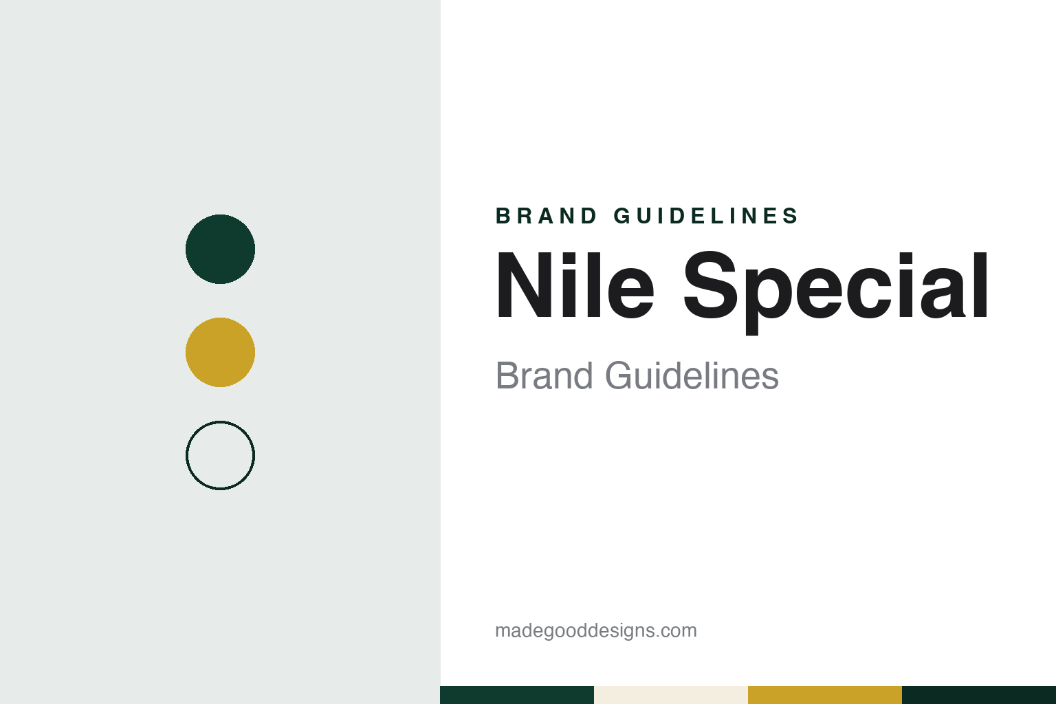 Nile Special Brand Guidelines: The Jinja Lager of Nile Breweries, Uganda