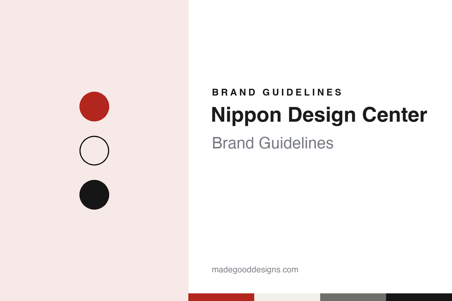 Nippon Design Center Brand Guidelines: A 1959 Tokyo Collective Backed by Eight Companies