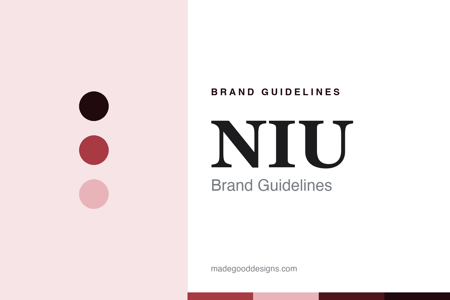 NIU brand guidelines — abstract colour discs and material texture (original homage; not a NIU product or logo)