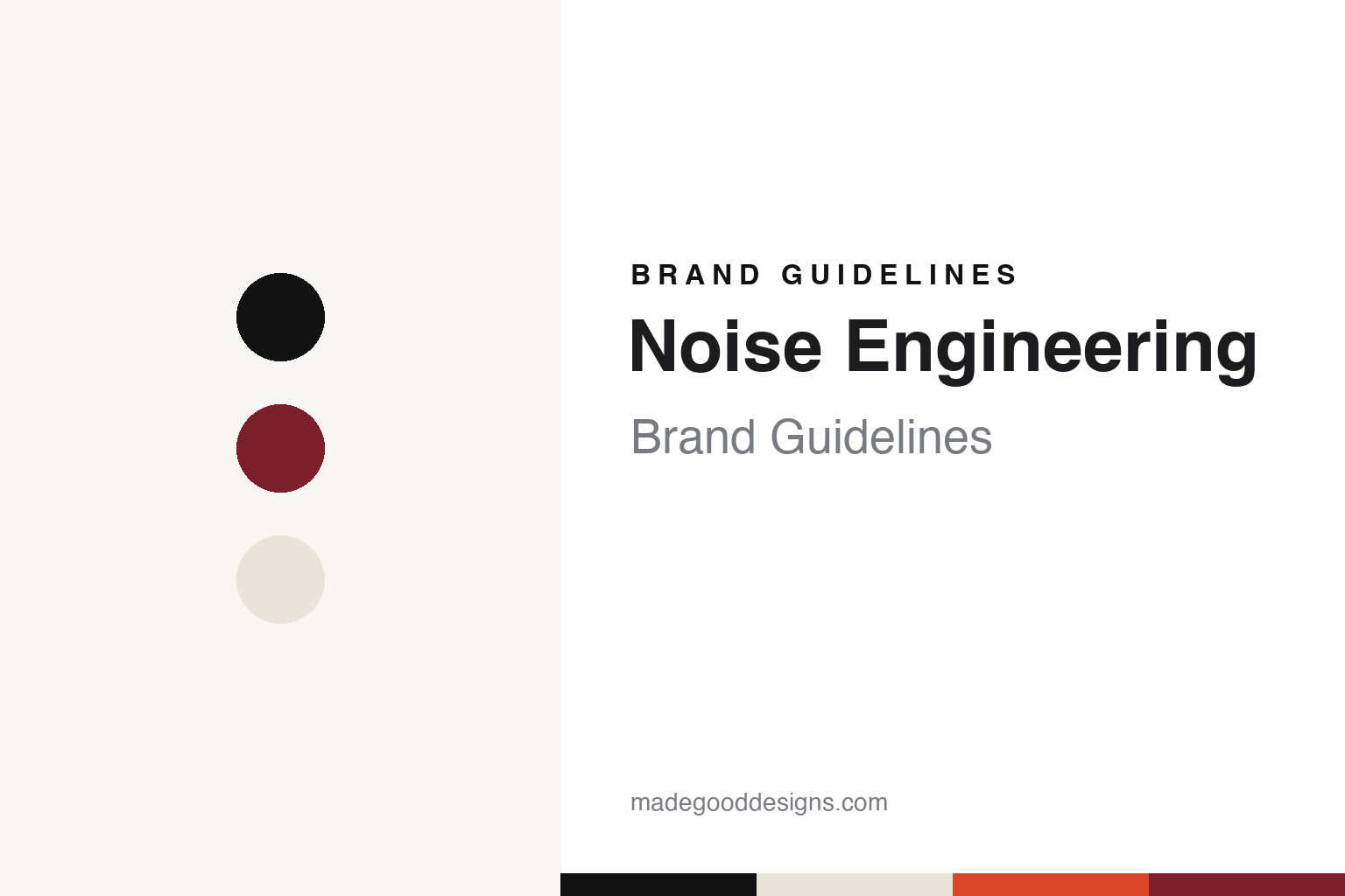 Noise Engineering Brand Guidelines: The Southern California Eurorack Maker With Latin-Sounding Names