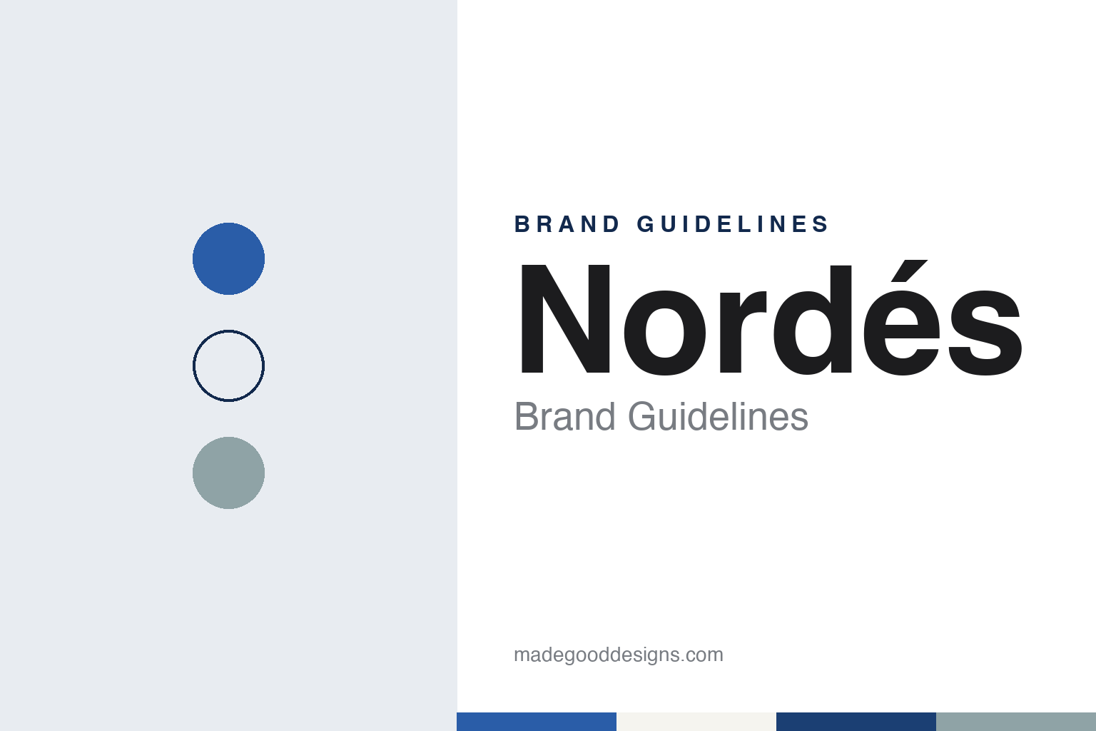 Nordés Brand Guidelines: The Albariño-Based Galician Gin Launched in 2012