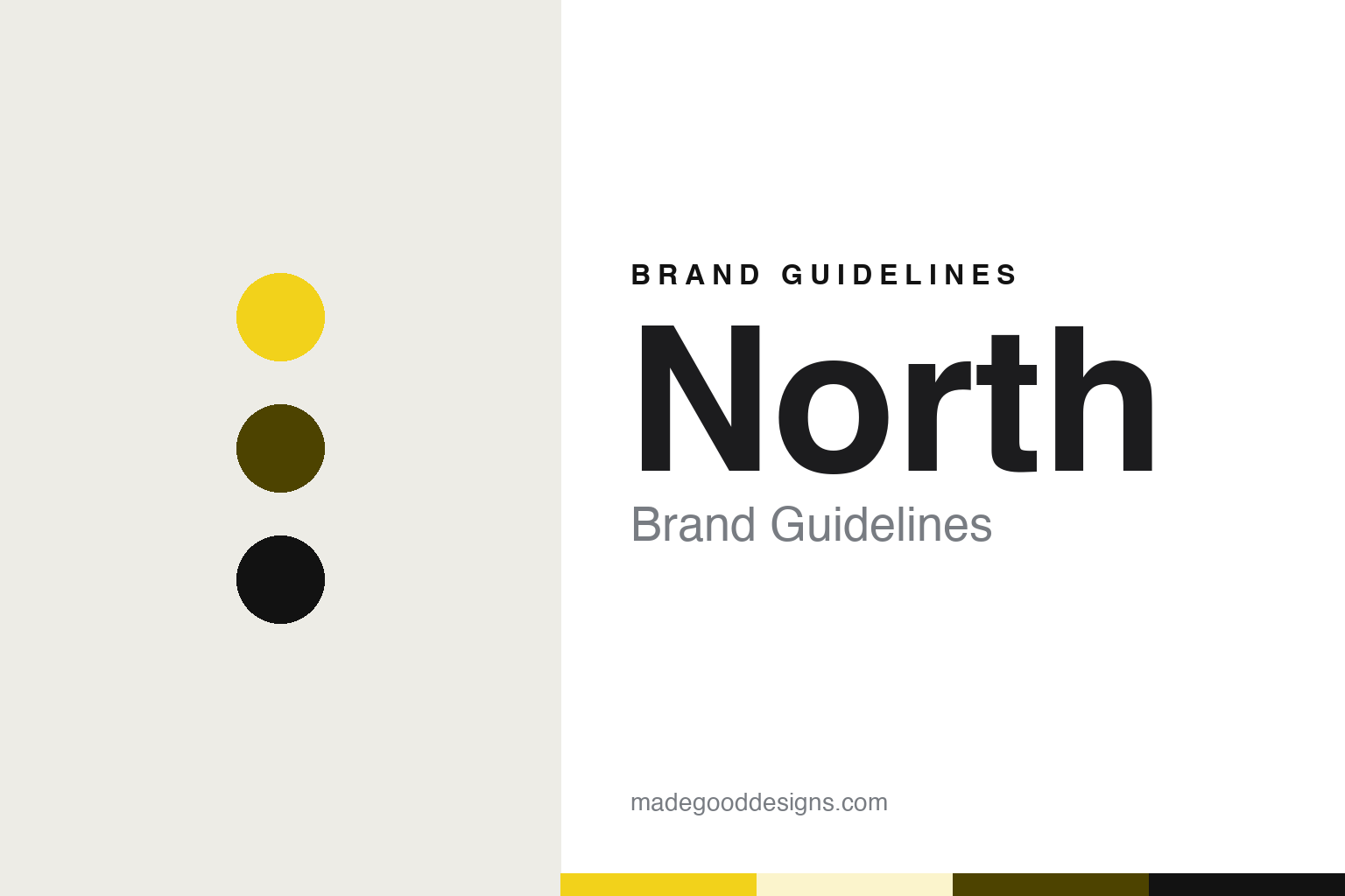 North Brand Guidelines: A 1995 London Studio Named After Its Founder’s Home Region