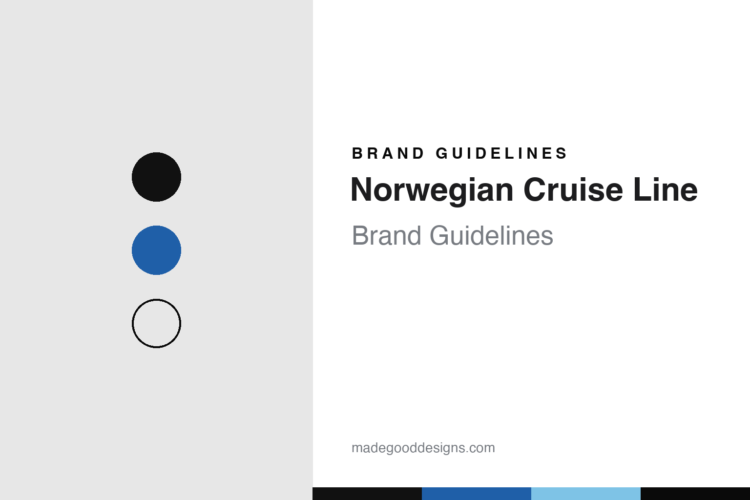 Norwegian Cruise Line brand guidelines — abstract colour discs and material texture (original homage; not a Norwegian Cruise Line product or logo)