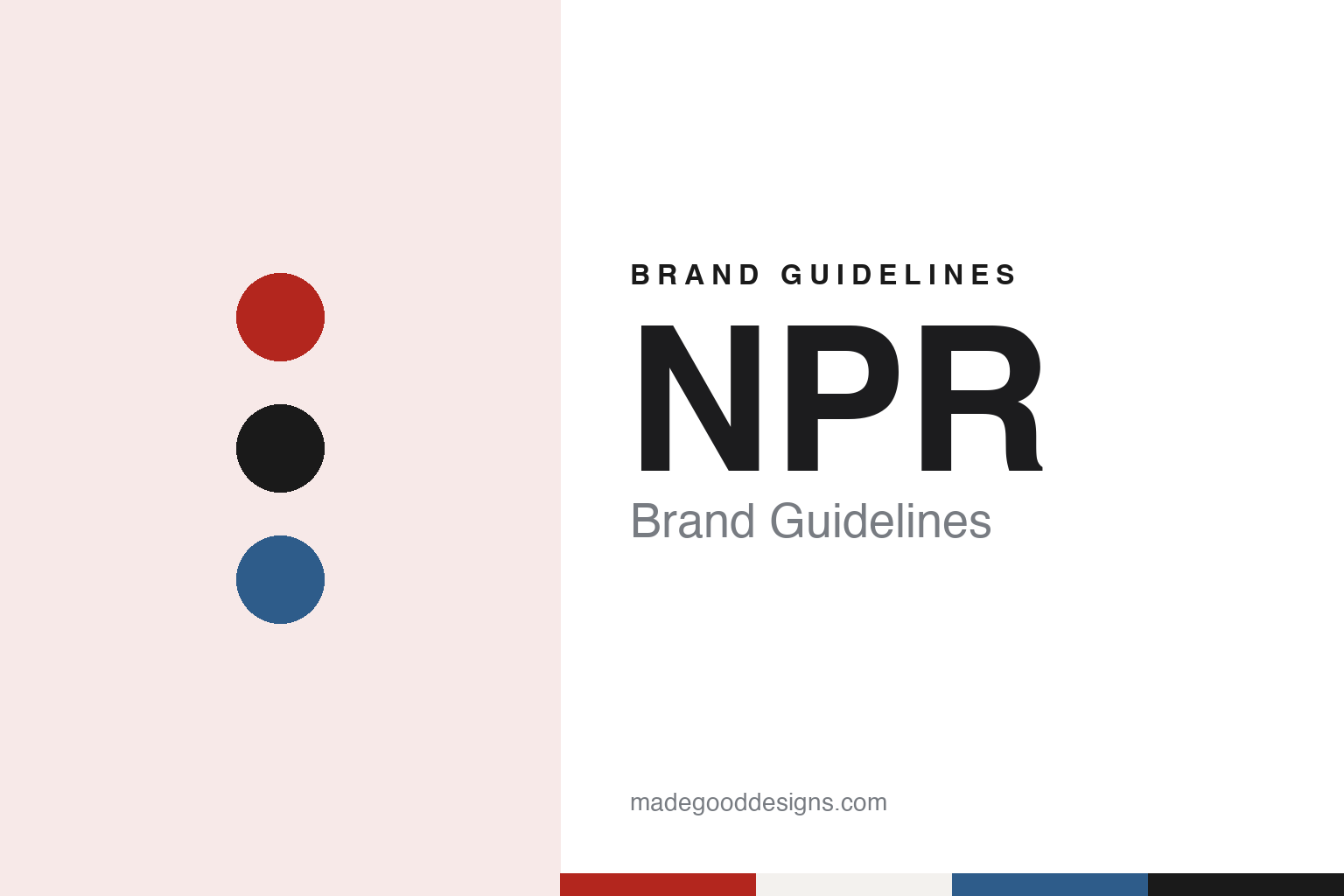 NPR Brand Guidelines: National Public Radio, Three Letters and a Move to NoMa