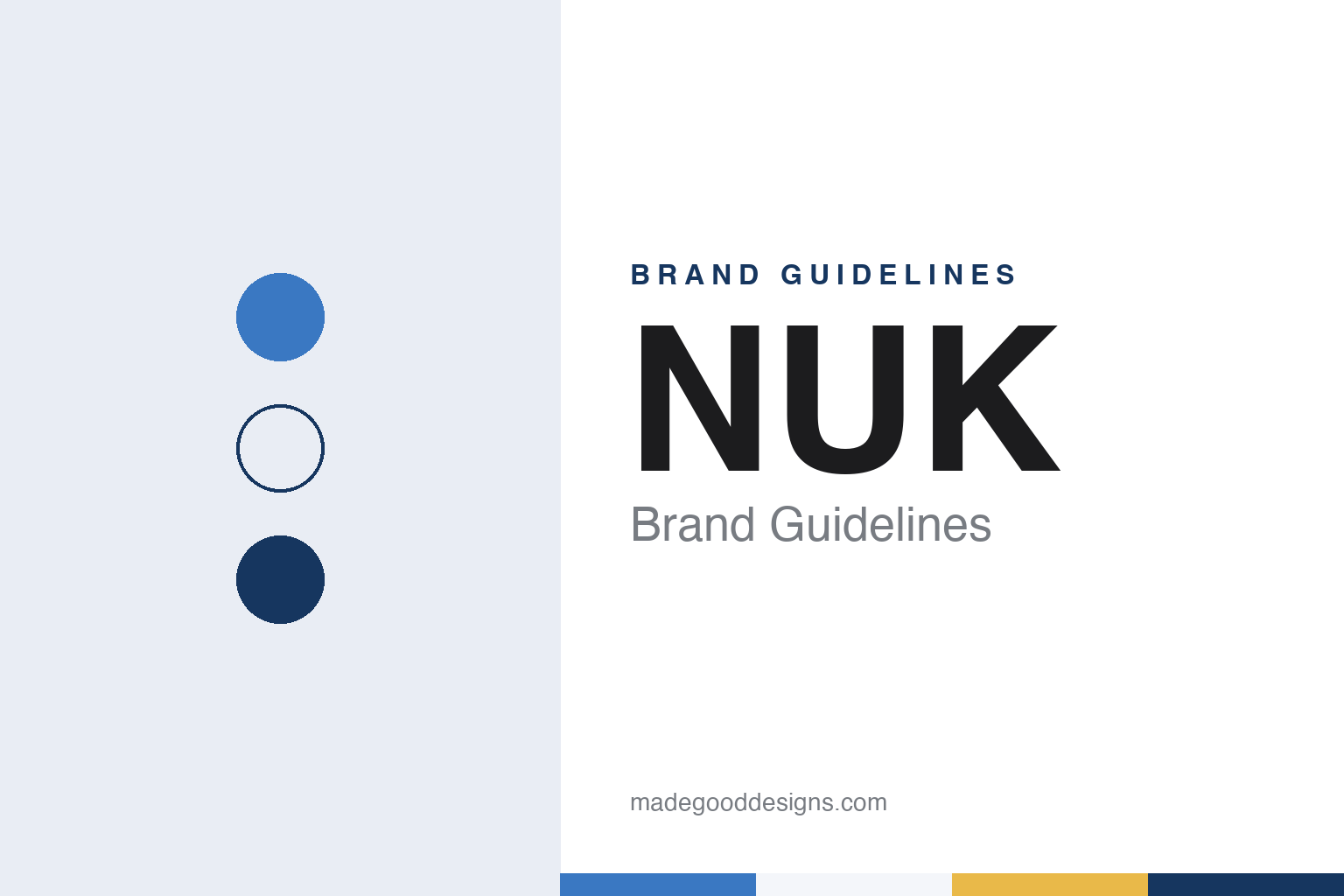 NUK Brand Guidelines: The Zeven Teat and Soother Brand Newell Brands Has Owned Since 2016