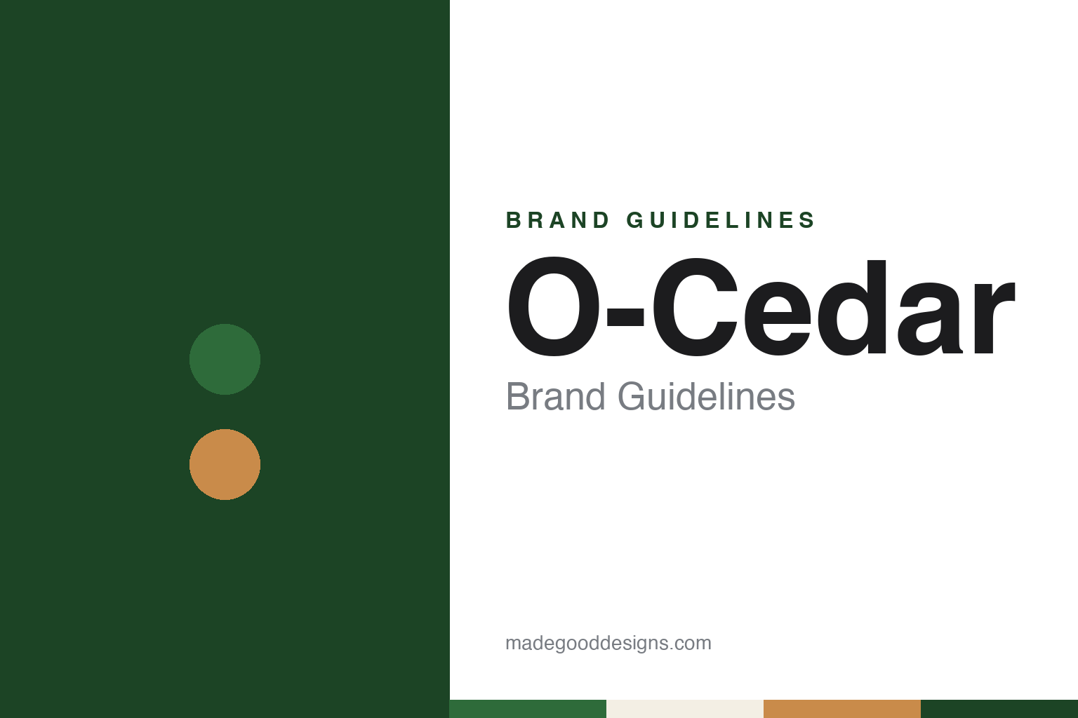 O-Cedar Brand Guidelines: A 1907 Chicago Polish Turned Mop Brand, Owned by Freudenberg Since 2003