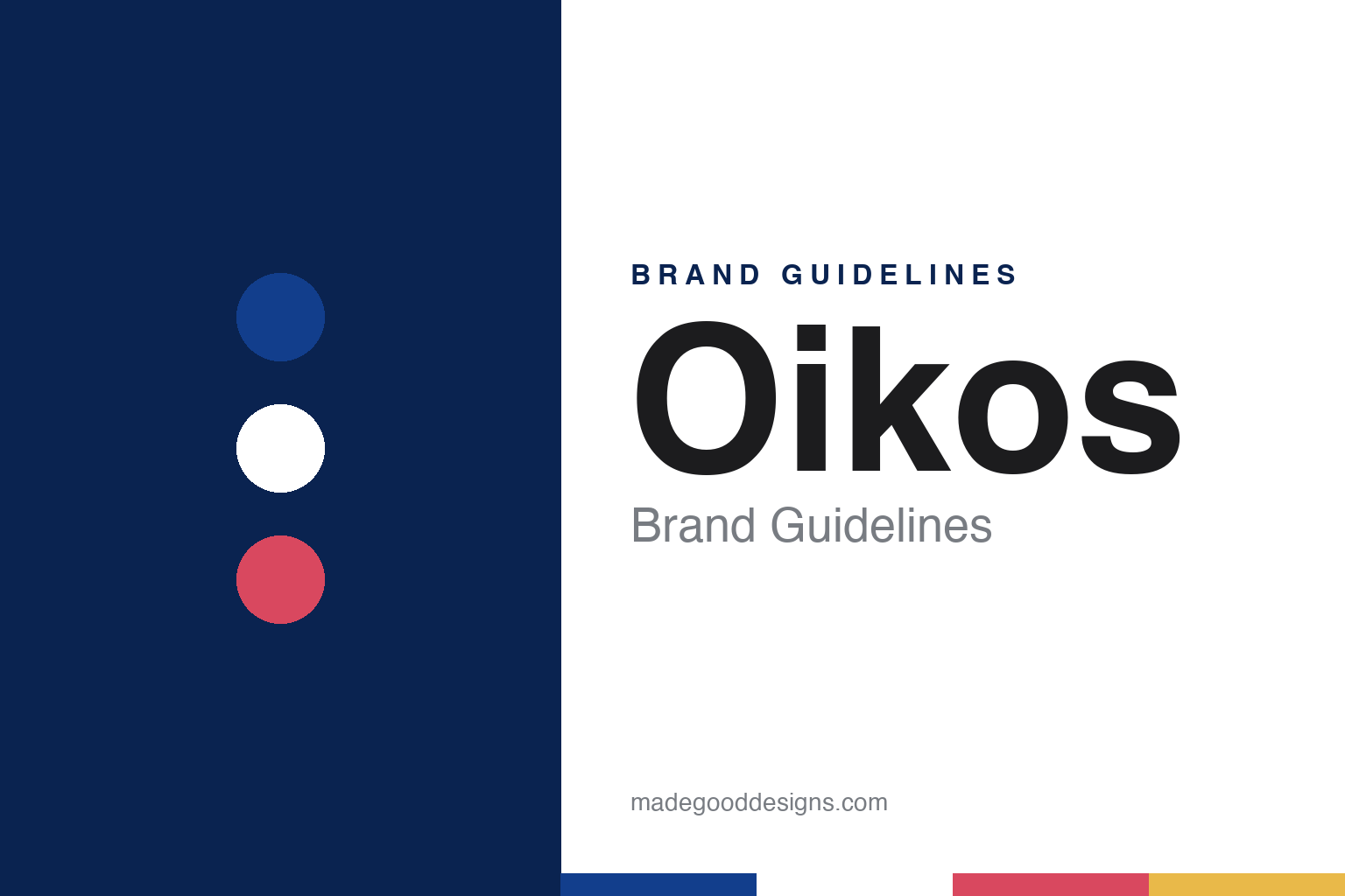 Oikos Brand Guidelines: Stonyfield, Dannon, John Stamos and a Blue Cup