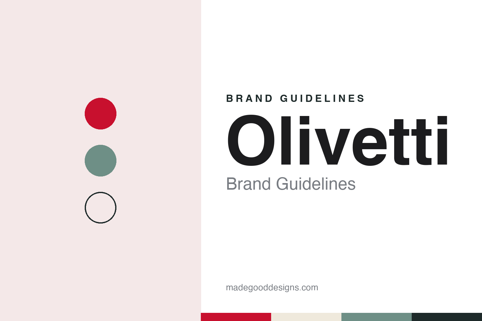 Olivetti Brand Guidelines: The Ivrea Typewriter Maker That Hired Nizzoli, Sottsass and Bellini